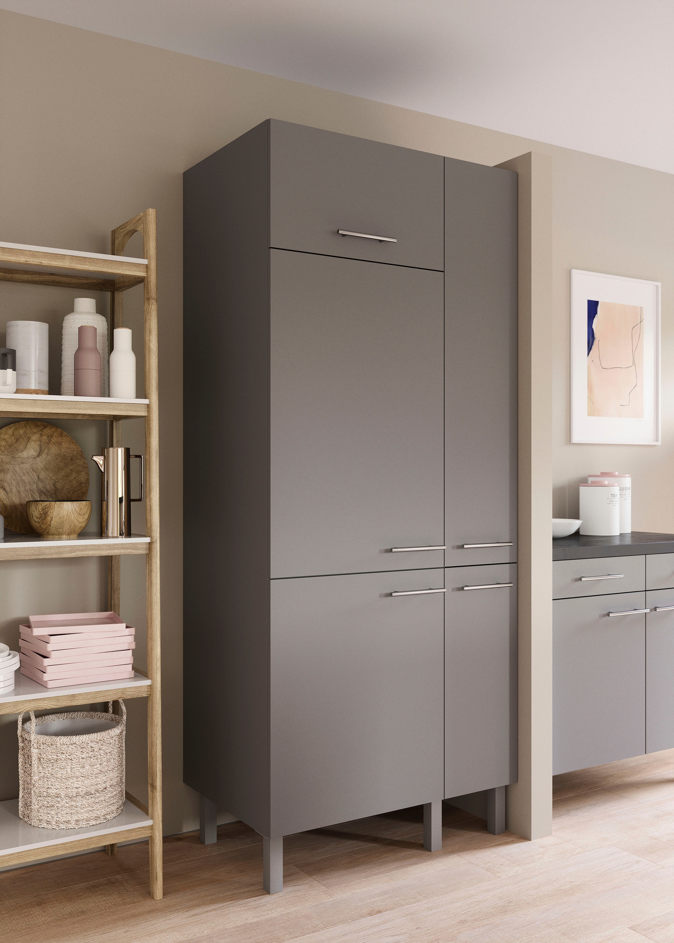 OPTIFIT Küche »Lilly« Breite 90 cm, wahlweise mit E-Gerät