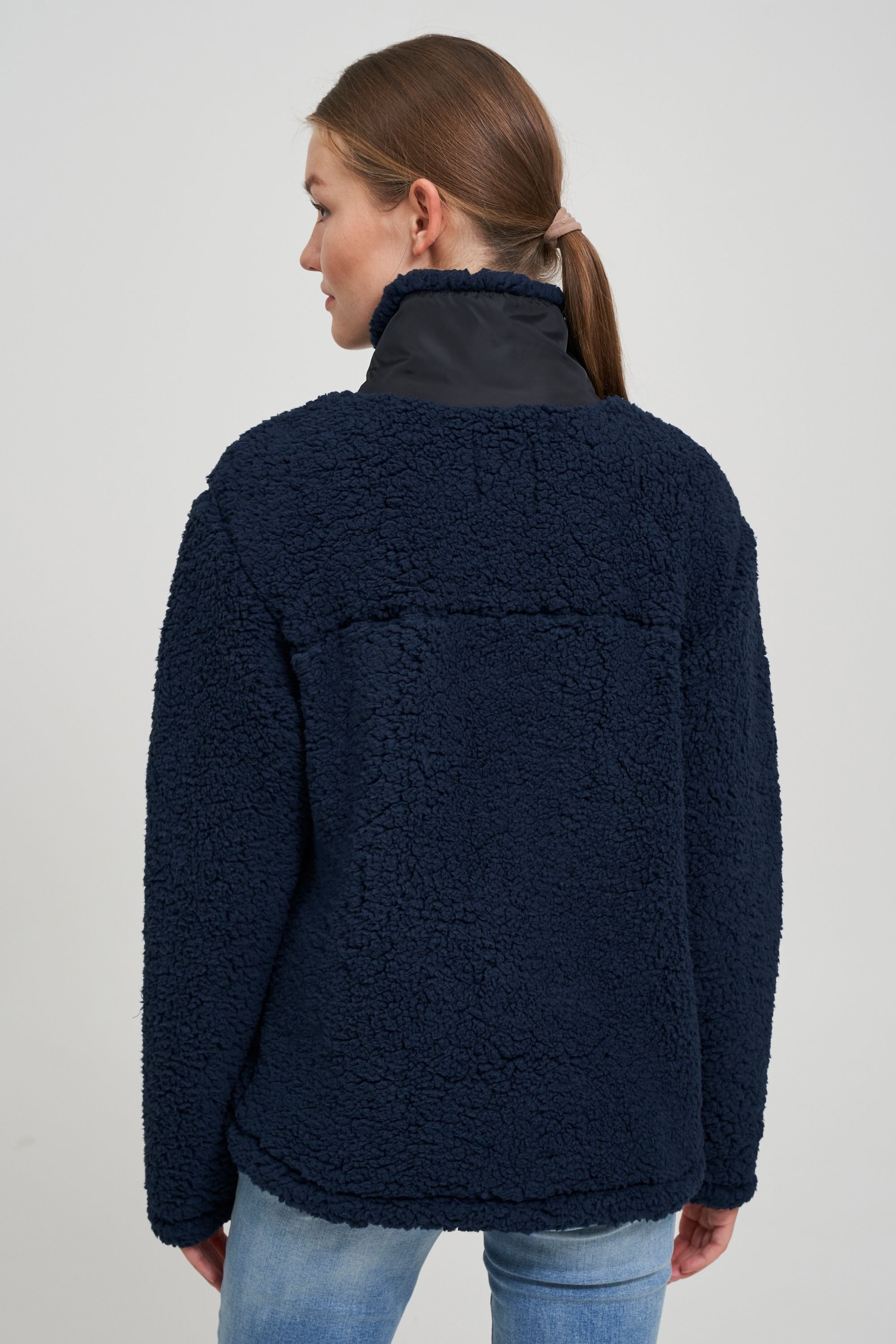 OXMO Troyer OXElina Pullover Blau XS 3