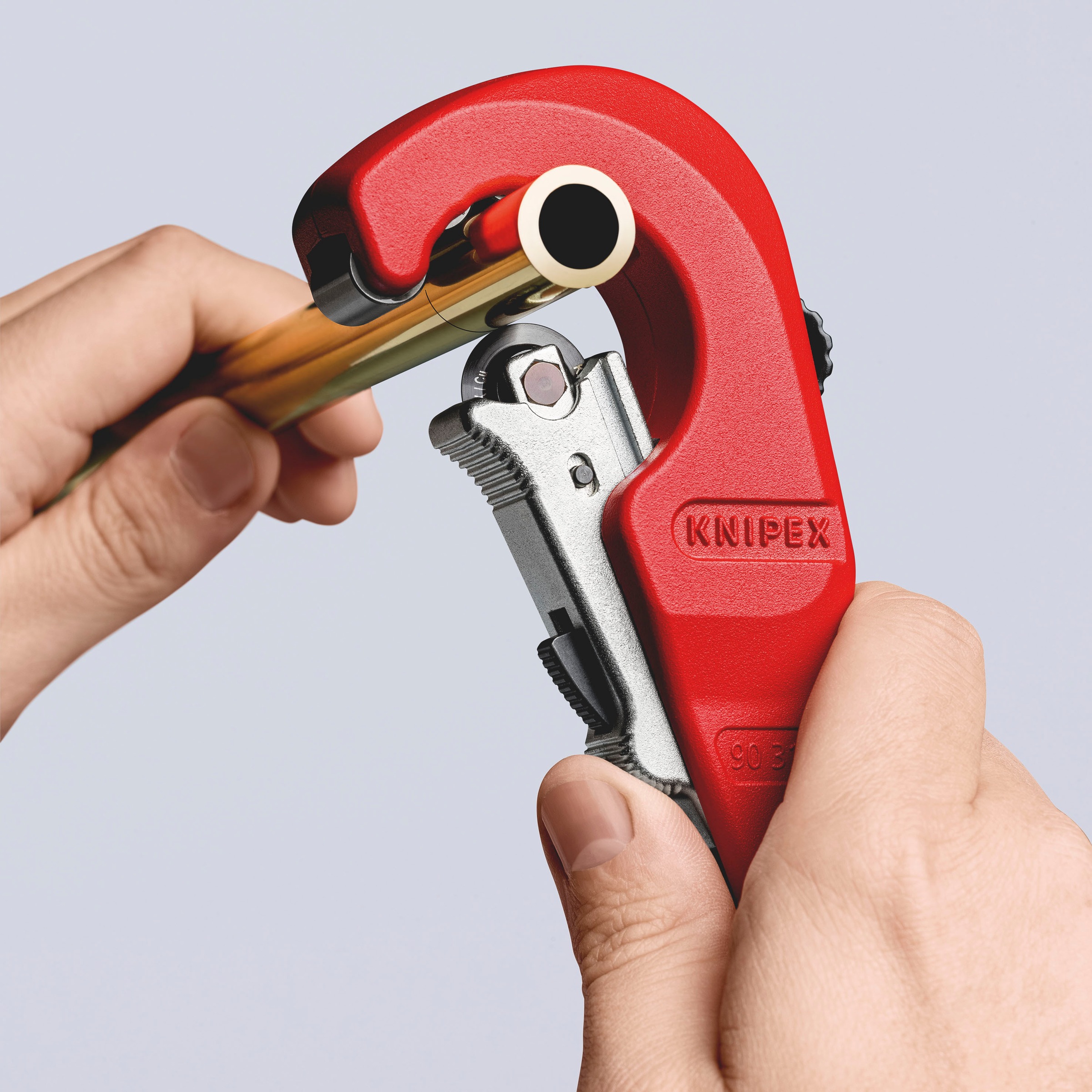 Knipex Rohrschneider »90 31 02 BK TubiX® (SB-Karte/Blister)«, 180 mm