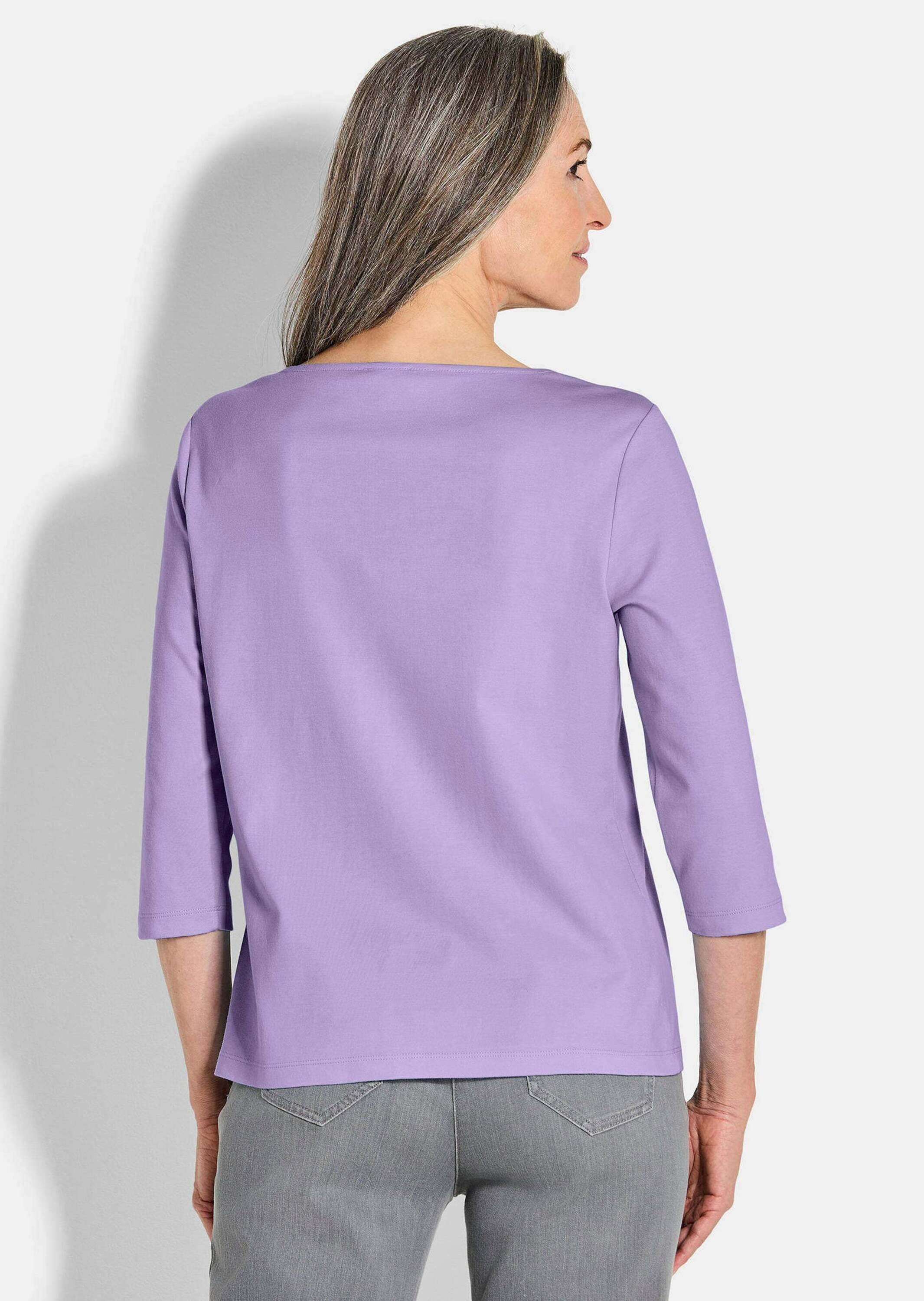 GOLDNER Kurzarmshirt »Basic-Shirt aus Interlock-Jersey«