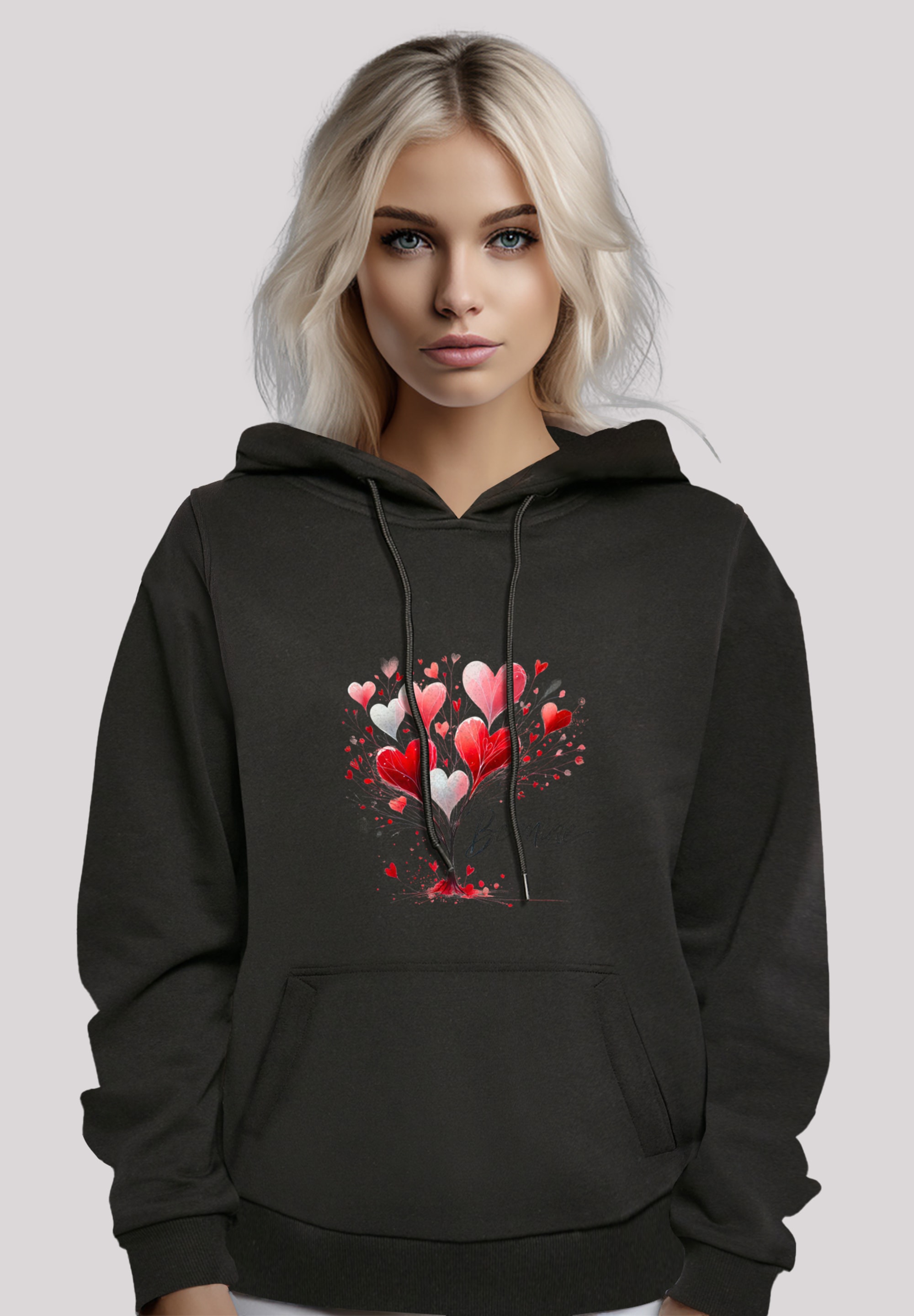 F4NT4STIC Kapuzenpullover "Herzbaum Be Mine", Premium Qualität günstig online kaufen