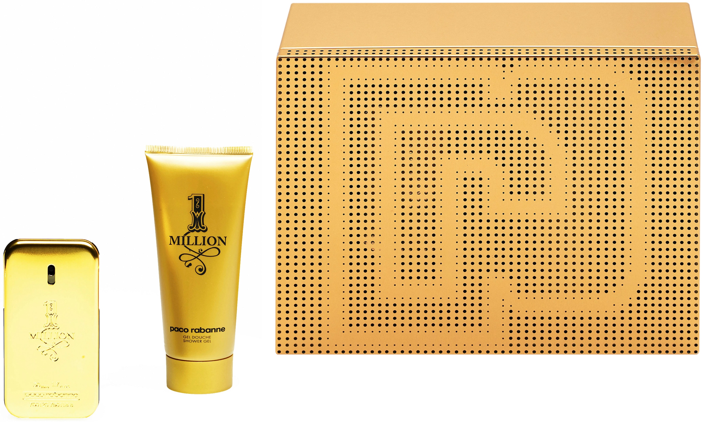 paco rabanne Duft-Set »One Million«, (2 tlg.), Parfum, EdT, Männerduft, Shower-Gel