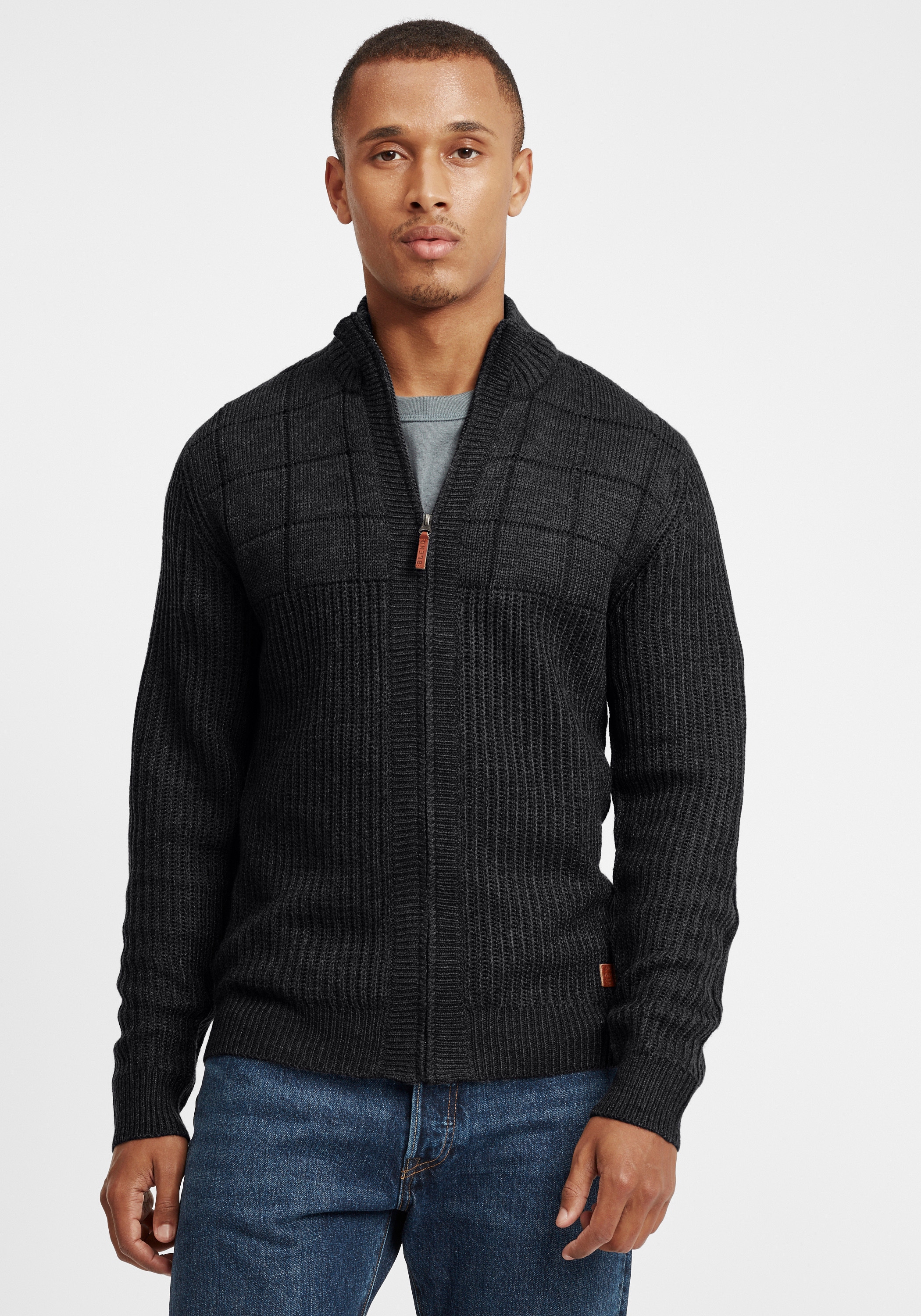 Blend Strickjacke "BHOteros", Cardigan mit Stehkragen günstig online kaufen