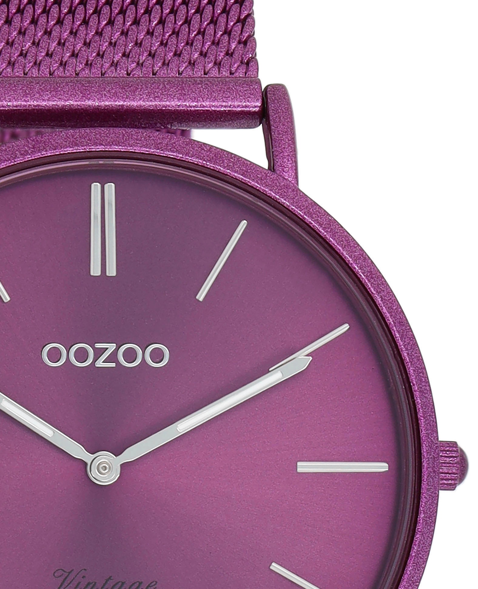 OOZOO Quarzuhr, Armbanduhr, Damenuhr, Herrenuhr, Edelstahlarmband