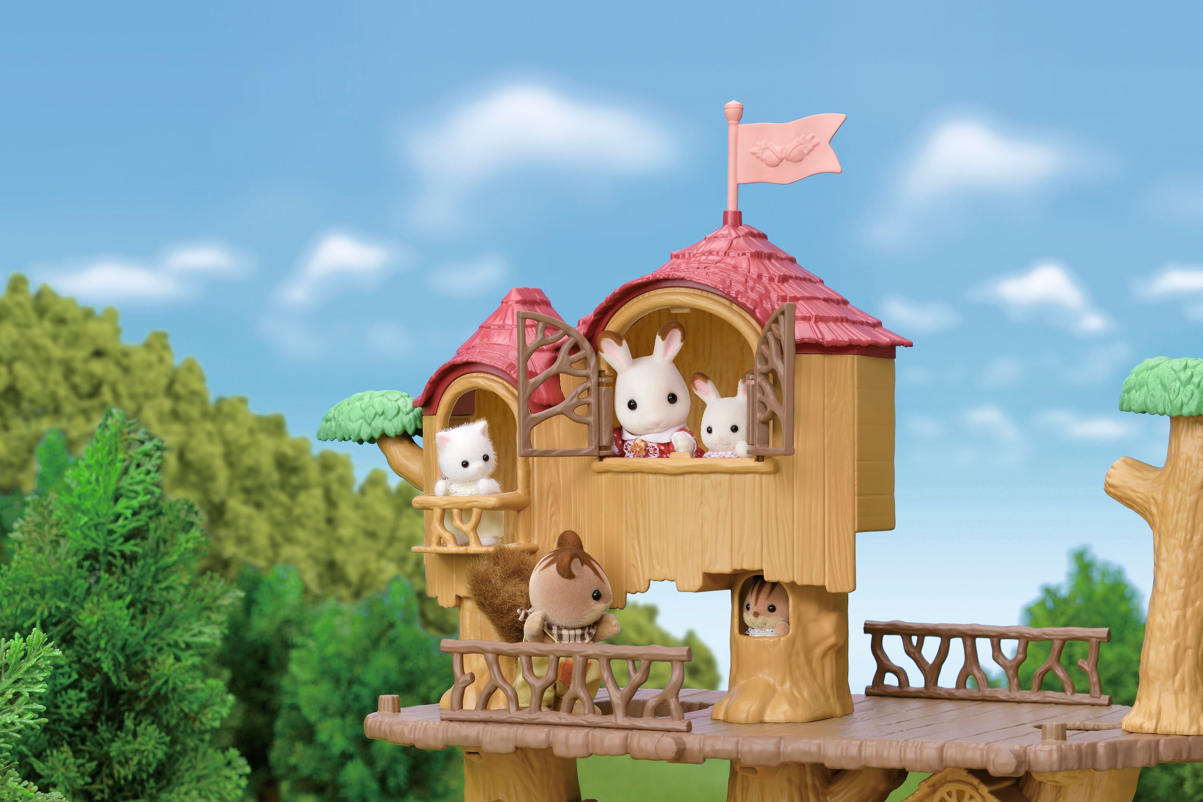 Sylvanian Families Spielwelt »Erlebnis Baumhaus (5450)«