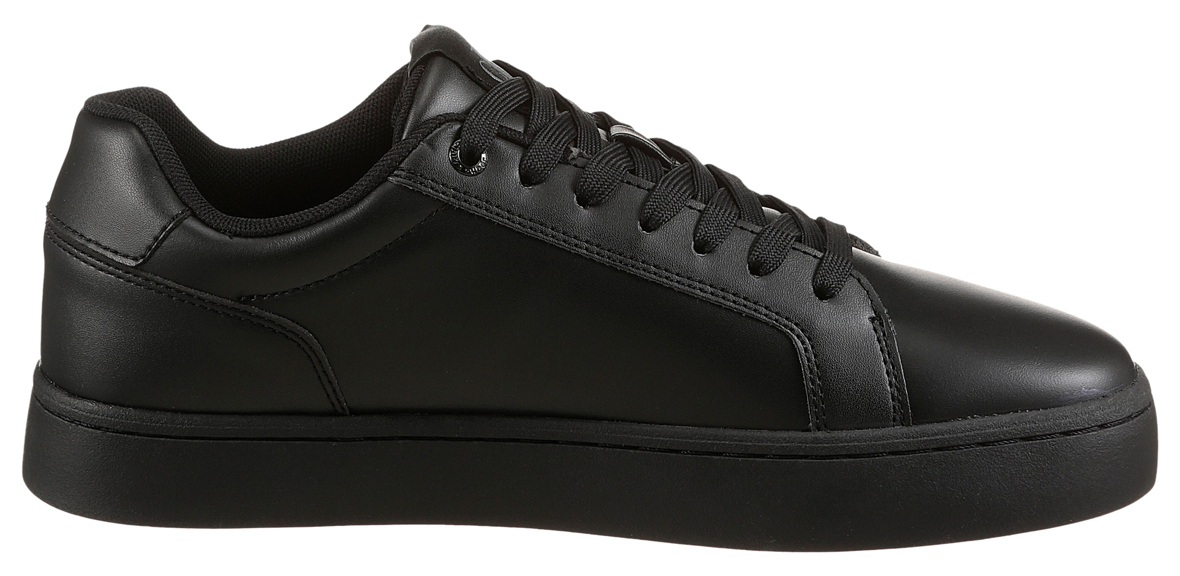 Calvin Klein Jeans Sneaker »CLASSIC CUPSOLE MONO LTH«, Freizeitsneaker, Halbschuh, Schnürschuh in klassischer Optik