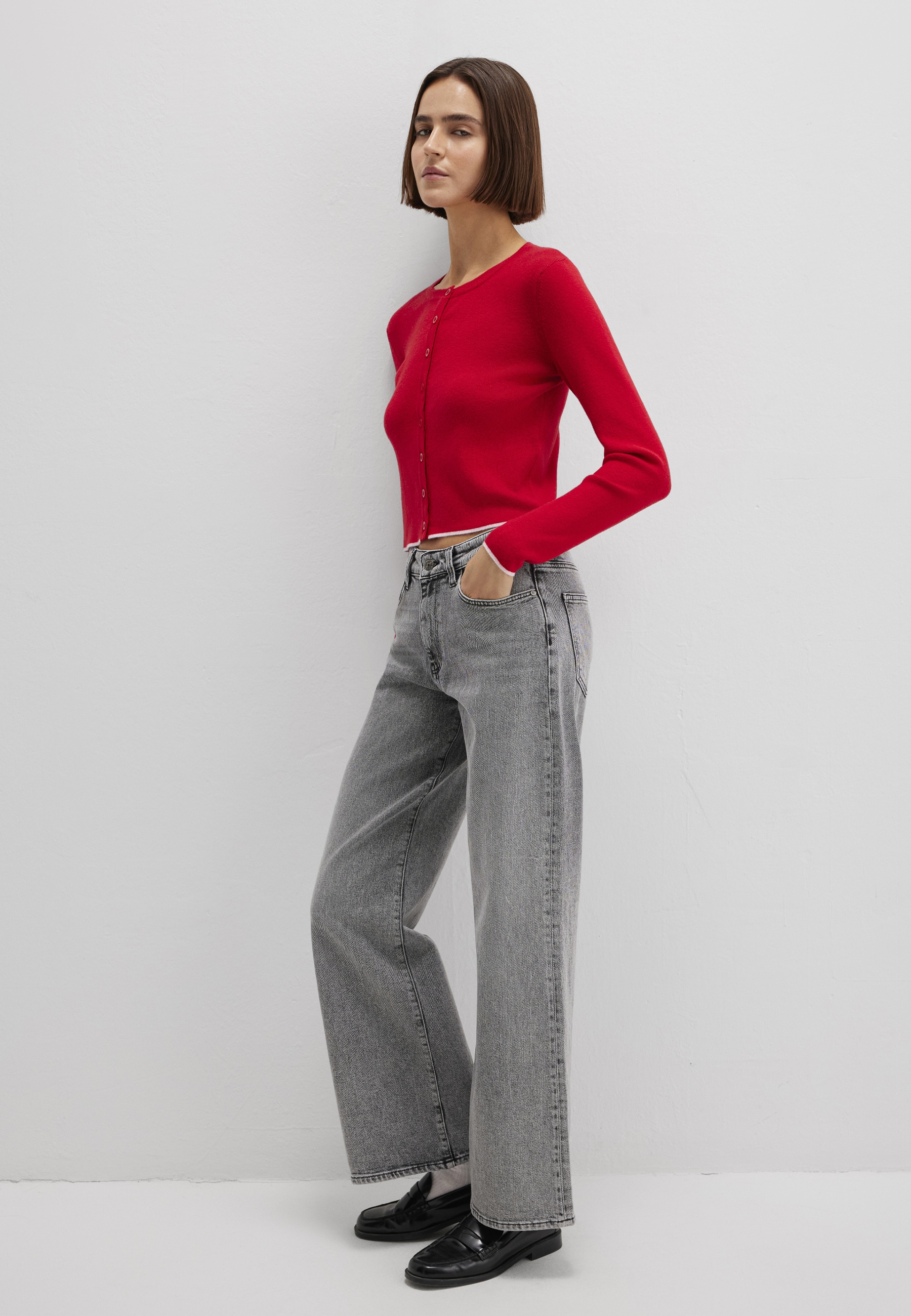 Mavi Cardigan »BUTTON FRONT CARDIGAN«