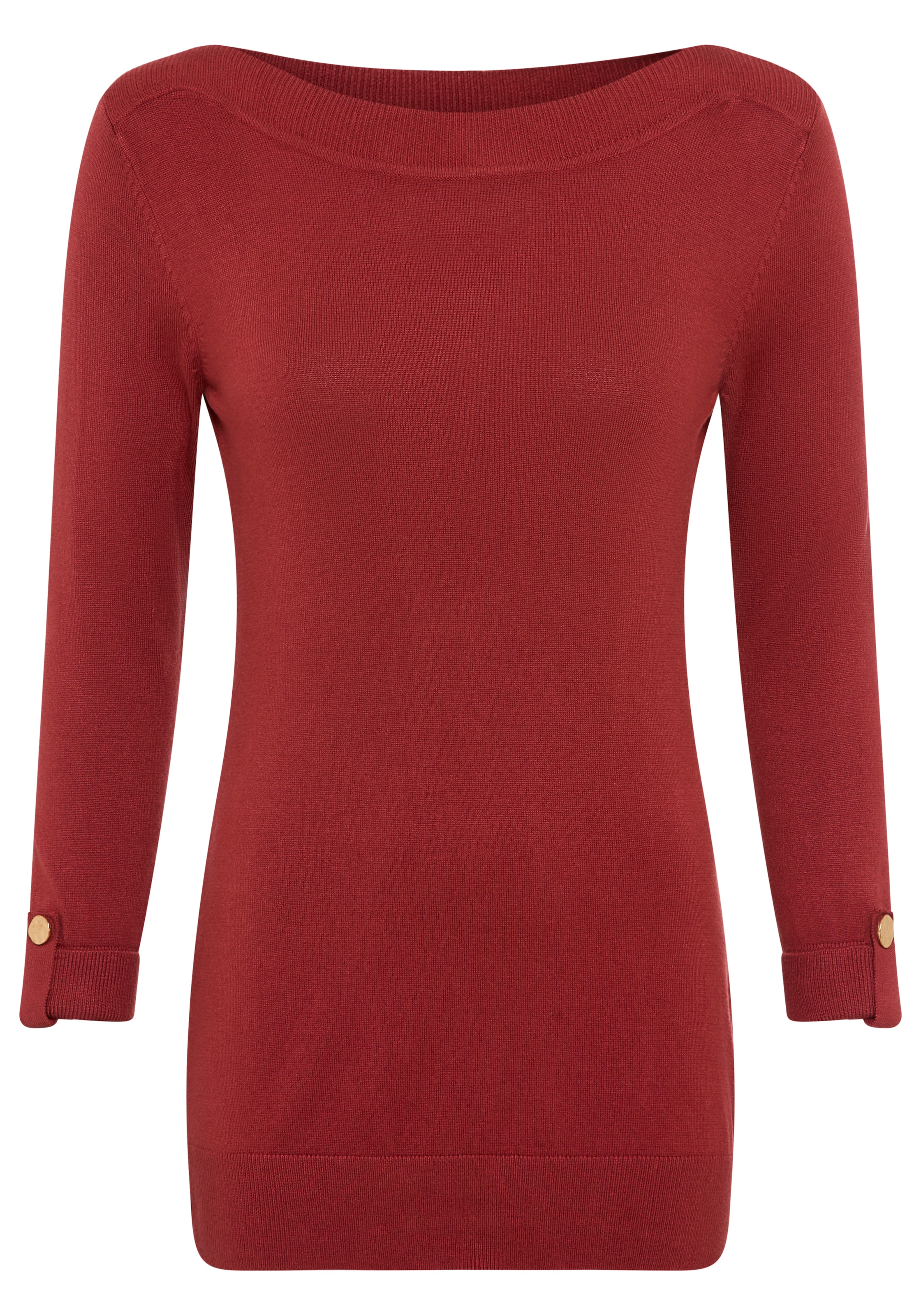 Laura Scott 3/4 Arm-Pullover, mit Knopfdetails - NEUE KOLLEKTION