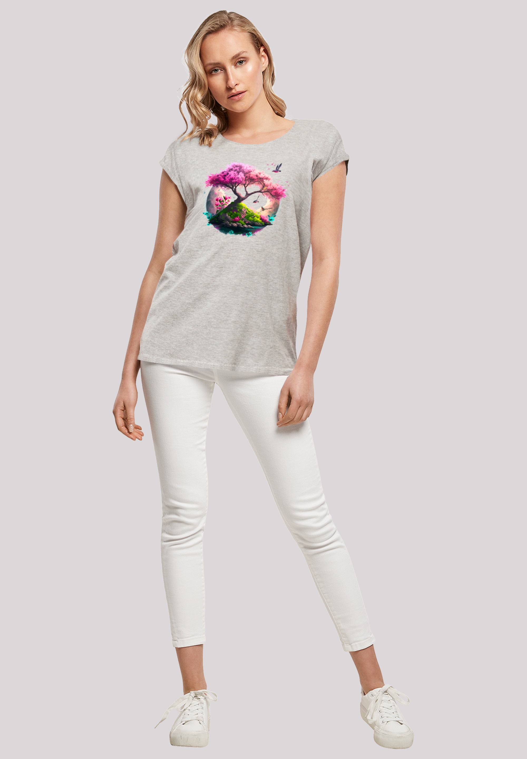F4NT4STIC T-Shirt »Kirschblüten Baum«, Print