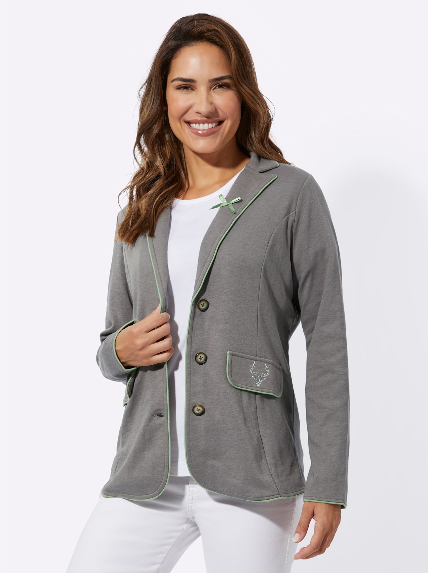 Classic Basics Sweatblazer "Sweatblazer" günstig online kaufen