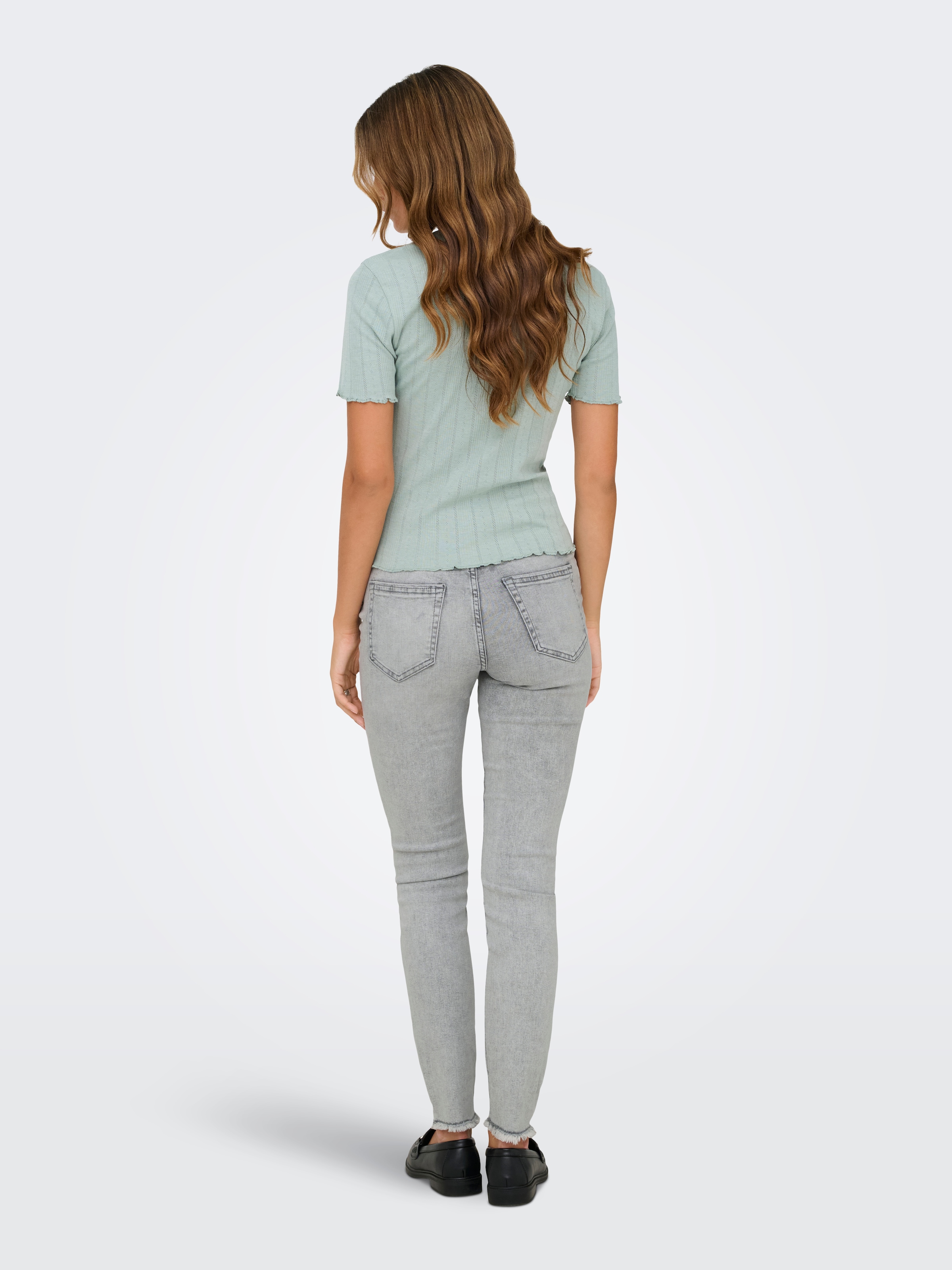 ONLY Kurzarmshirt »ONLTENNA O-NECK S/S TOP JRS NOOS«