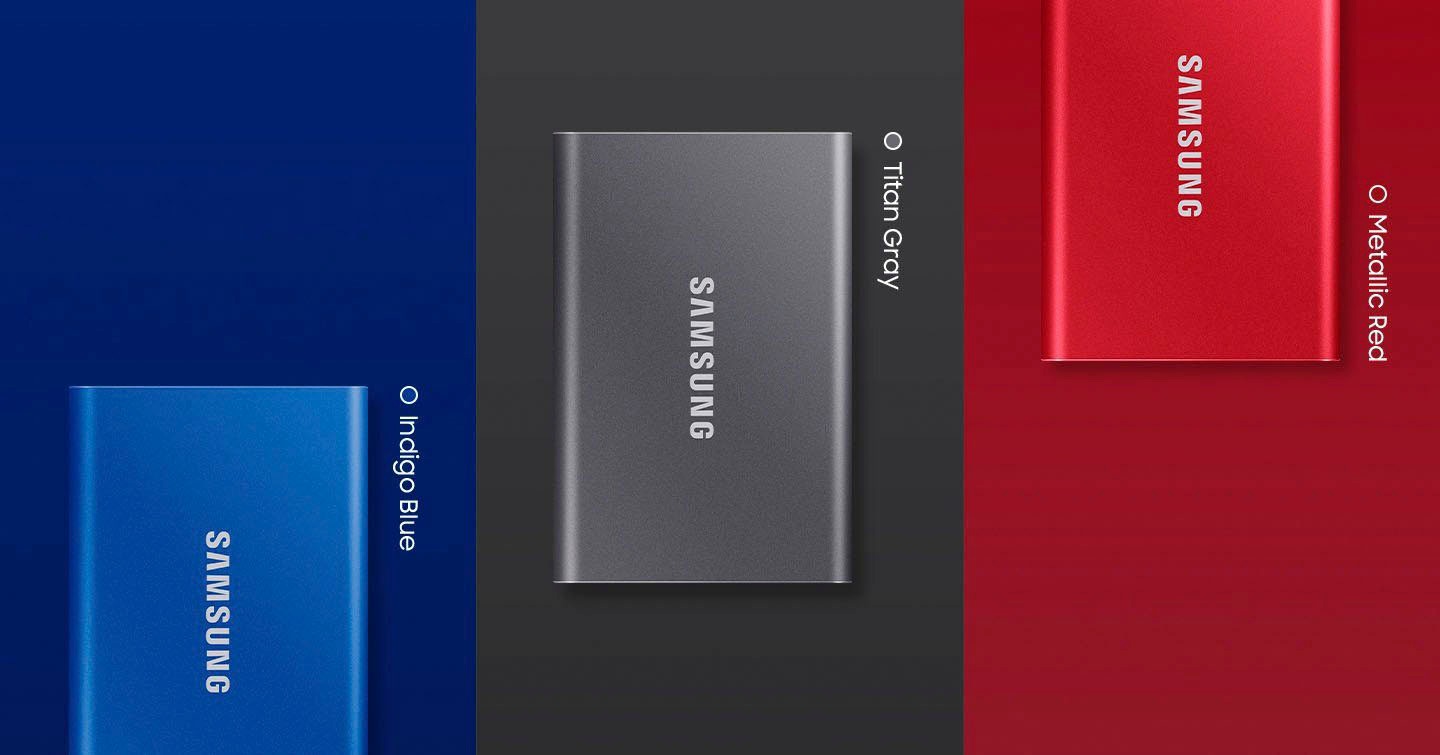 Samsung SSD-Festplatte »T7«