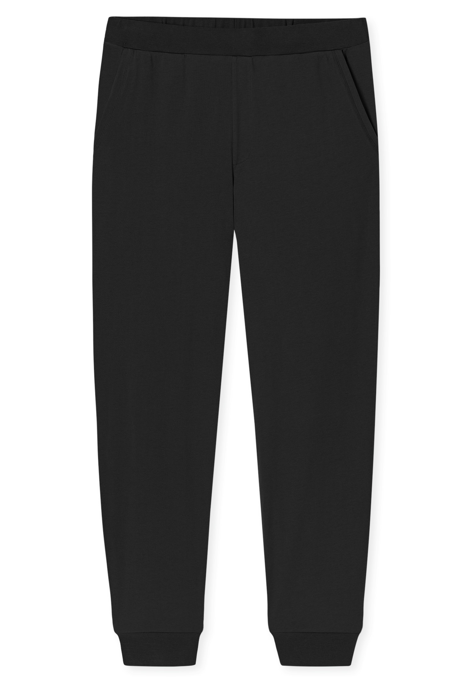 Schiesser Schlafanzug »Modern Nightwear« 2 tlg. seitliche Taschen, Brusttasche, Langarm, Baumwolle, Single Jersey