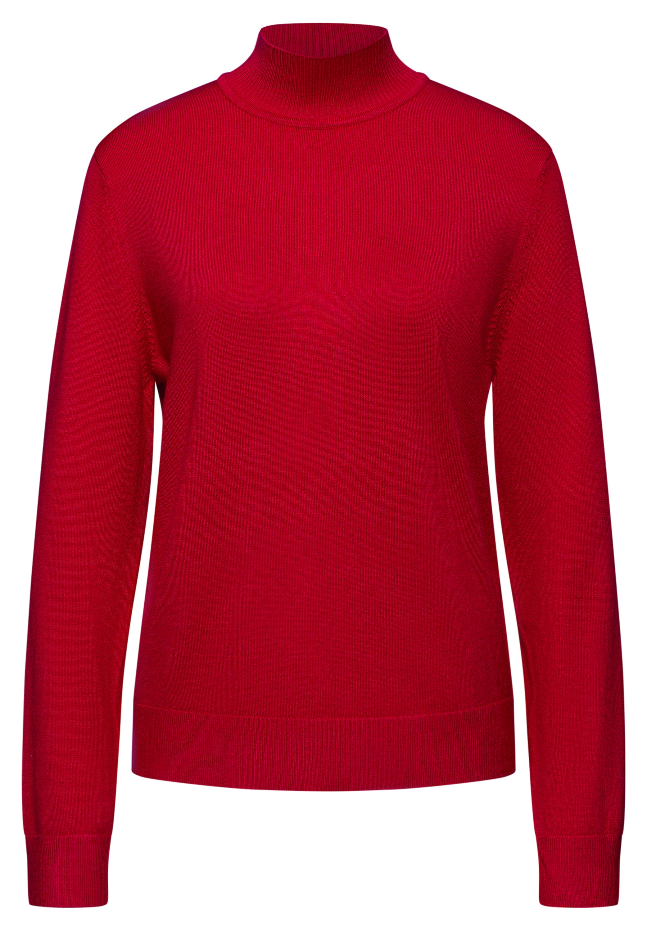 STREET ONE Rollkragenpullover Feinstrick
