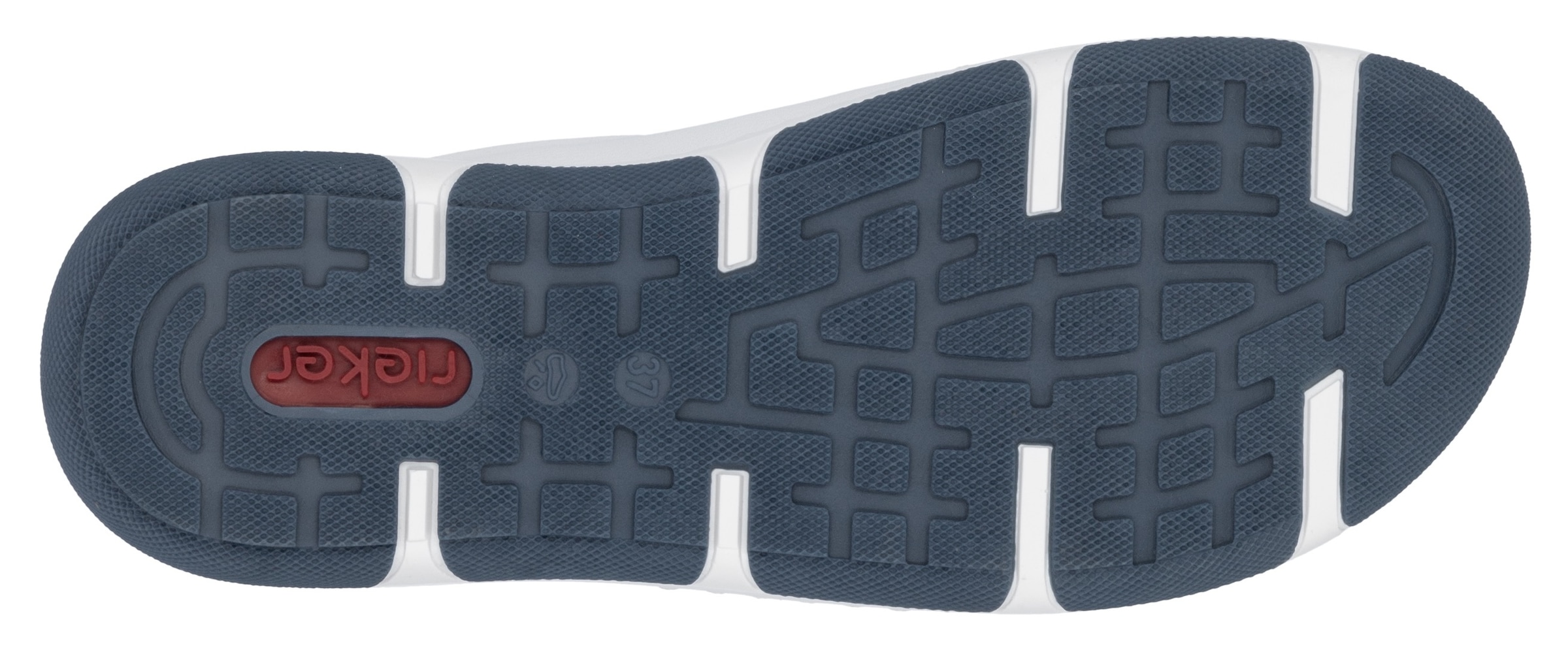 Rieker Sneaker, Schnürschuh, Halbschuh, Freizeitschuh mit weichem Schaftrand