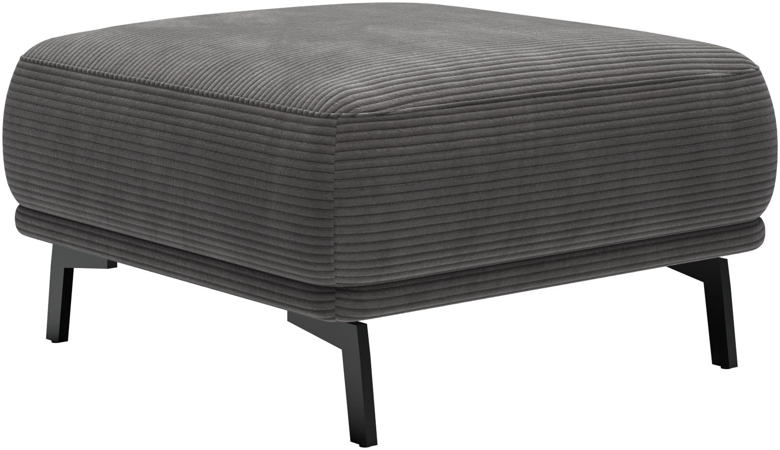 SCHÖNER WOHNEN-Kollektion Polsterhocker "Tossa, smarte Ergänzung für dein Wohnzimmer, Breite 73 cm" 1 Stk. tlg. Flexibler Komfort, edle Optik & saugroboterfreundlich