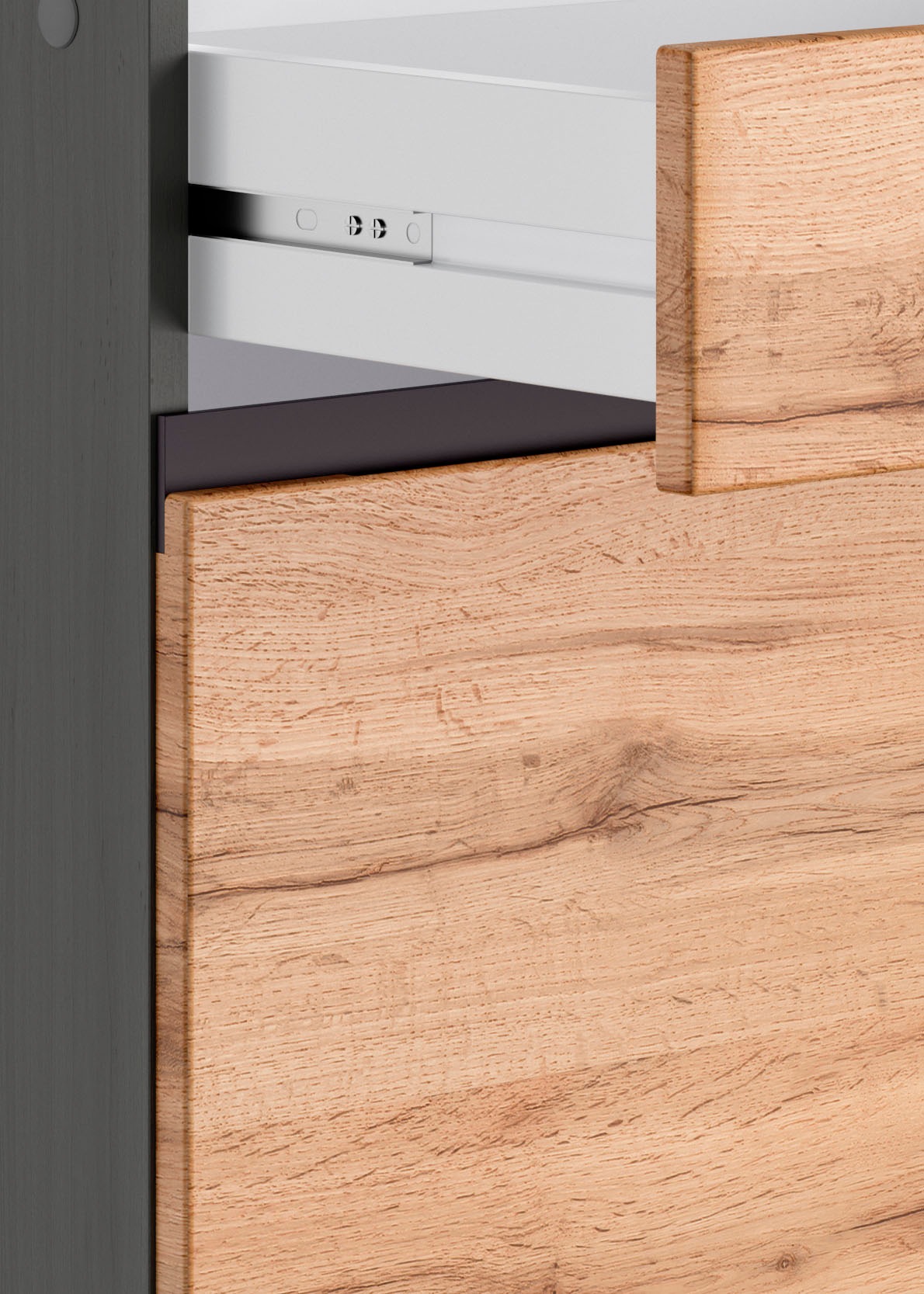 KOCHSTATION Winkelküche »KS-Riesa«, Stellbreite 490/153 cm, wahlweise mit Induktionskochfeld