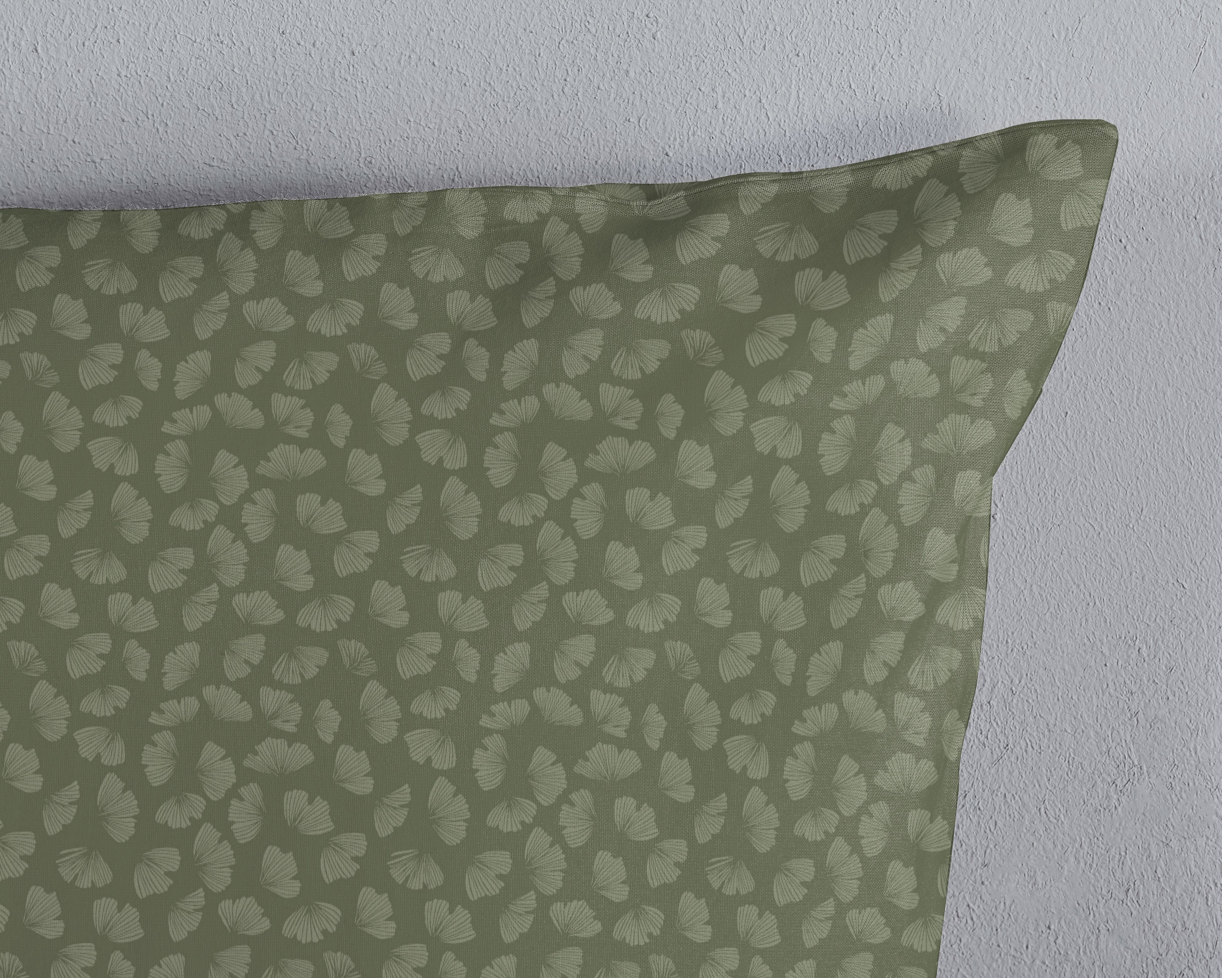 hip Kissenbezüge »Janay« Baumwolle, Mako-Satin, 40x80, 1 Stück, Reißverschluss, grün