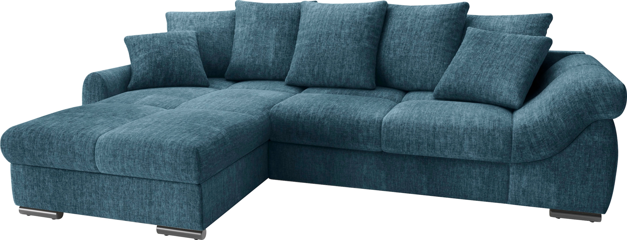 Mr. Couch Ecksofa "Livorno DuraFlex L-Form", inkl. Hochschläfer-Bettauszug, günstig online kaufen