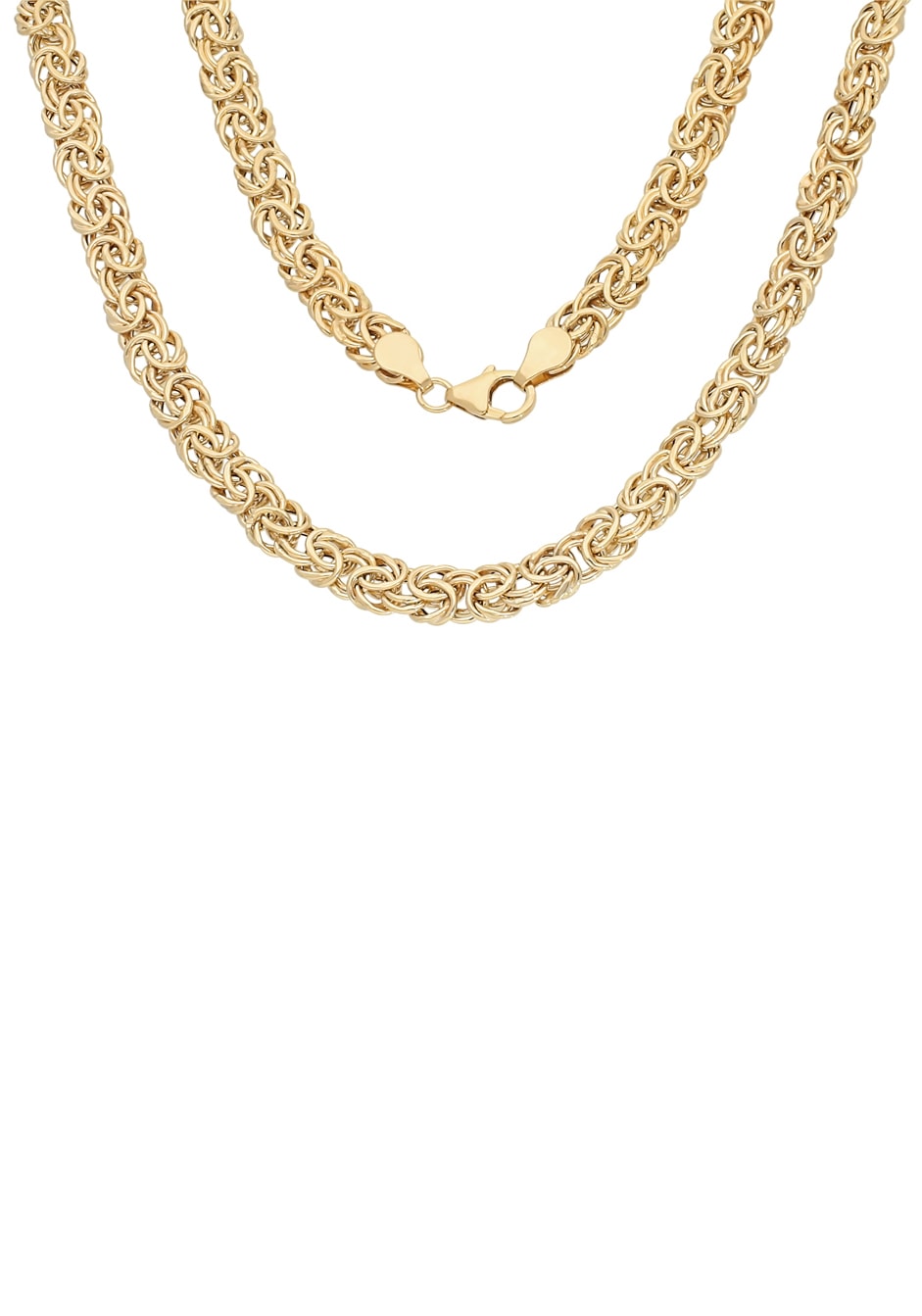 Königskette »Schmuck Geschenk Gold 375 Halsschmuck Halskette Goldkette Königskette«