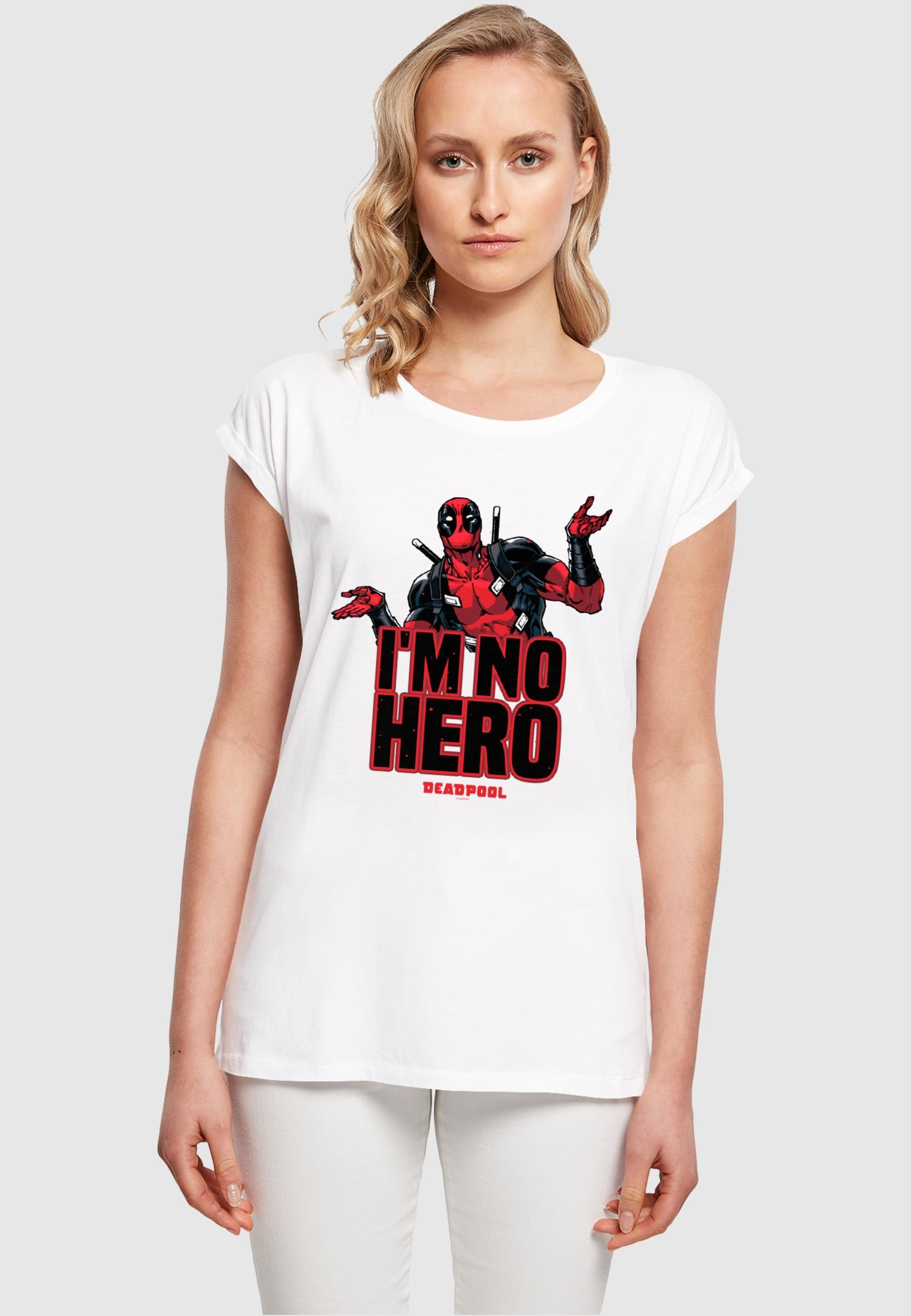 ABSOLUTE CULT T-Shirt "ABSOLUTE CULT Damen Ladies Deadpool - I Am No Hero T günstig online kaufen