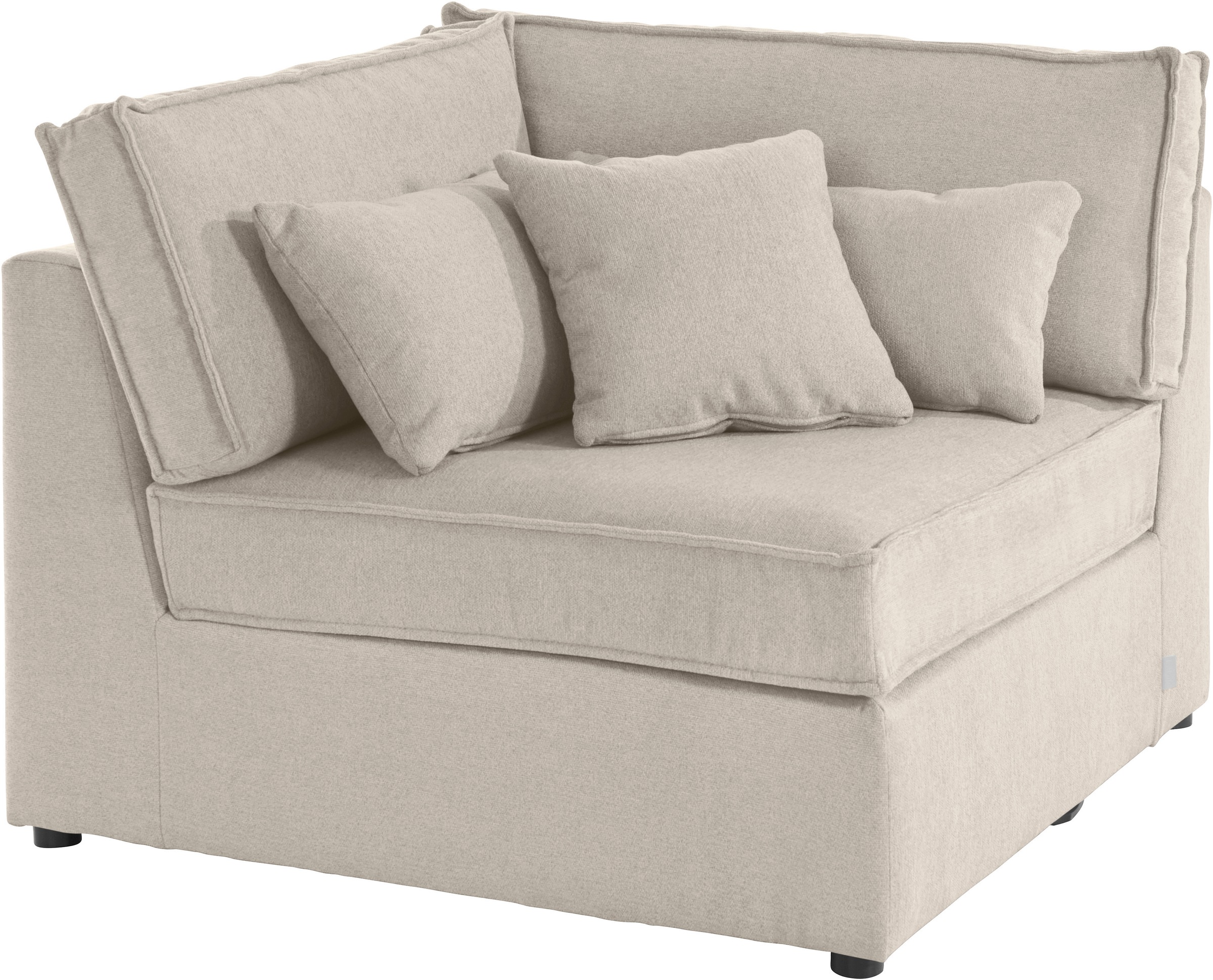 RAUM.ID Sofa-Eckelement »Florid«, Teil eines Modulsofas, fester Sitzkomfort, auch in Cord