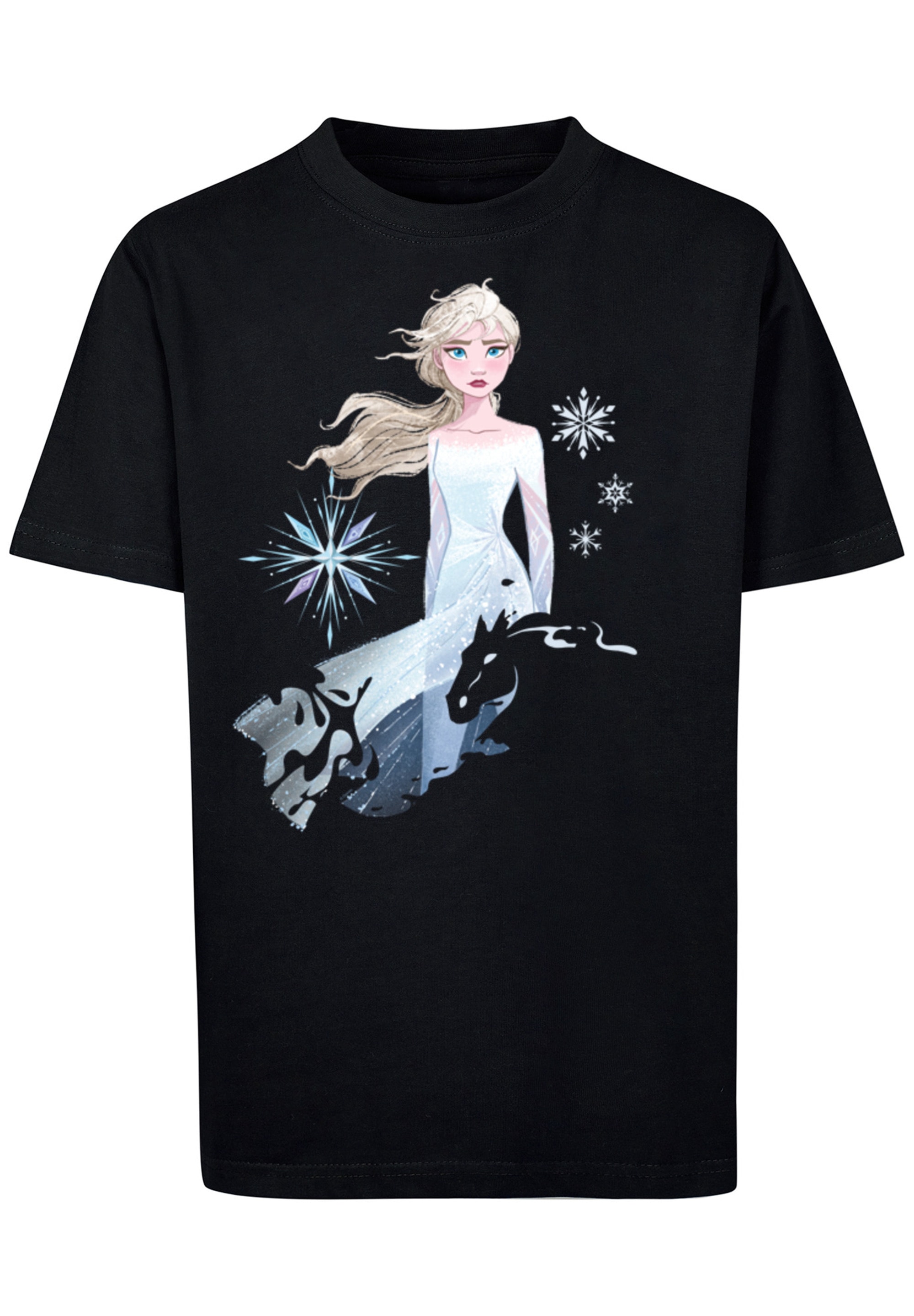 F4NT4STIC T-Shirt »Disney Frozen 2 Elsa Nokk Wassergeist Pferd Silhouette«,  Unisex Kinder,Premium Merch,Jungen,Mädchen,Bedruckt bestellen | BAUR