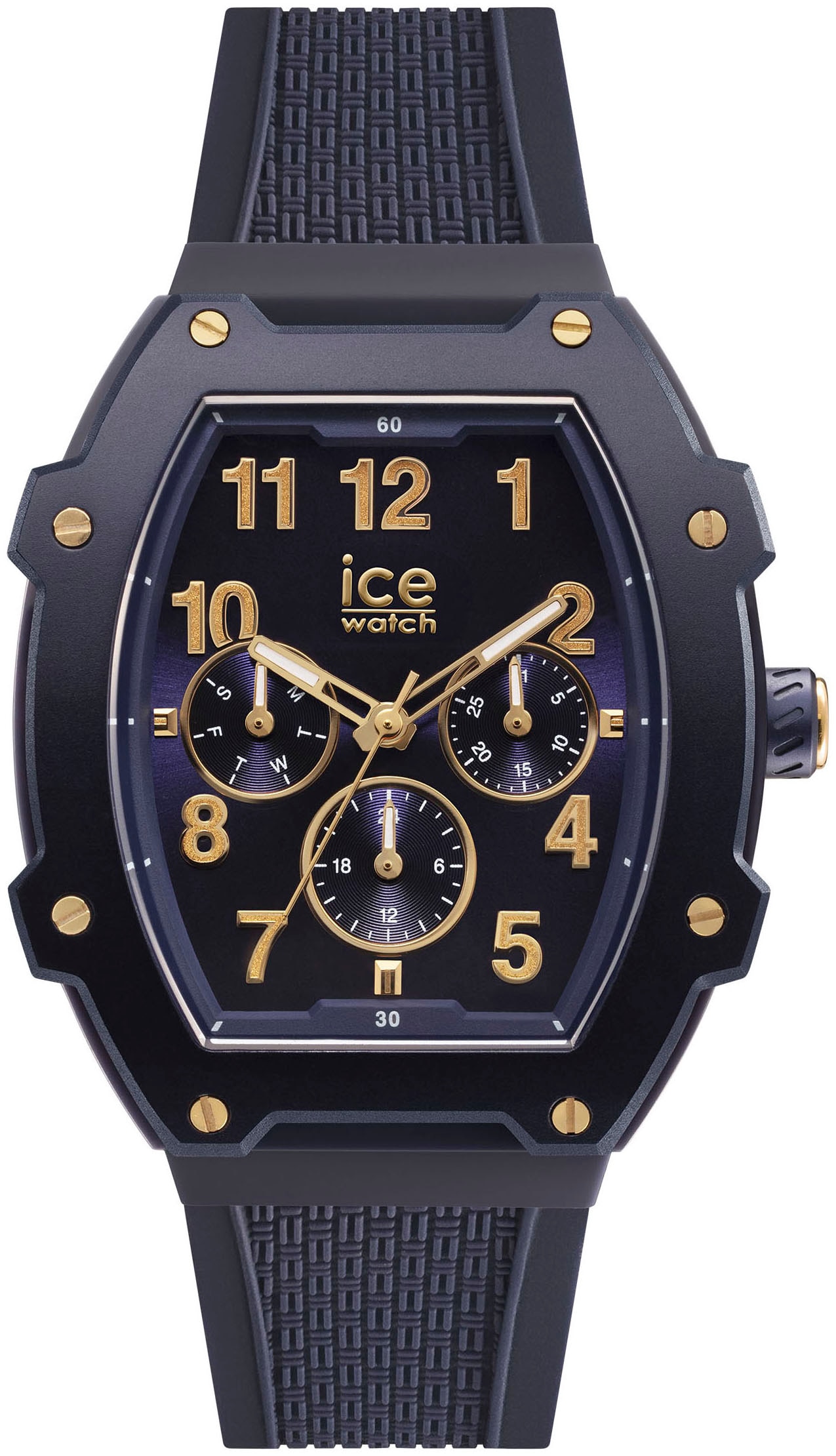 Multifunktionsuhr »ICE boliday - Men - Plastic - Medium - MT«, Armbanduhr, Quarzuhr,...