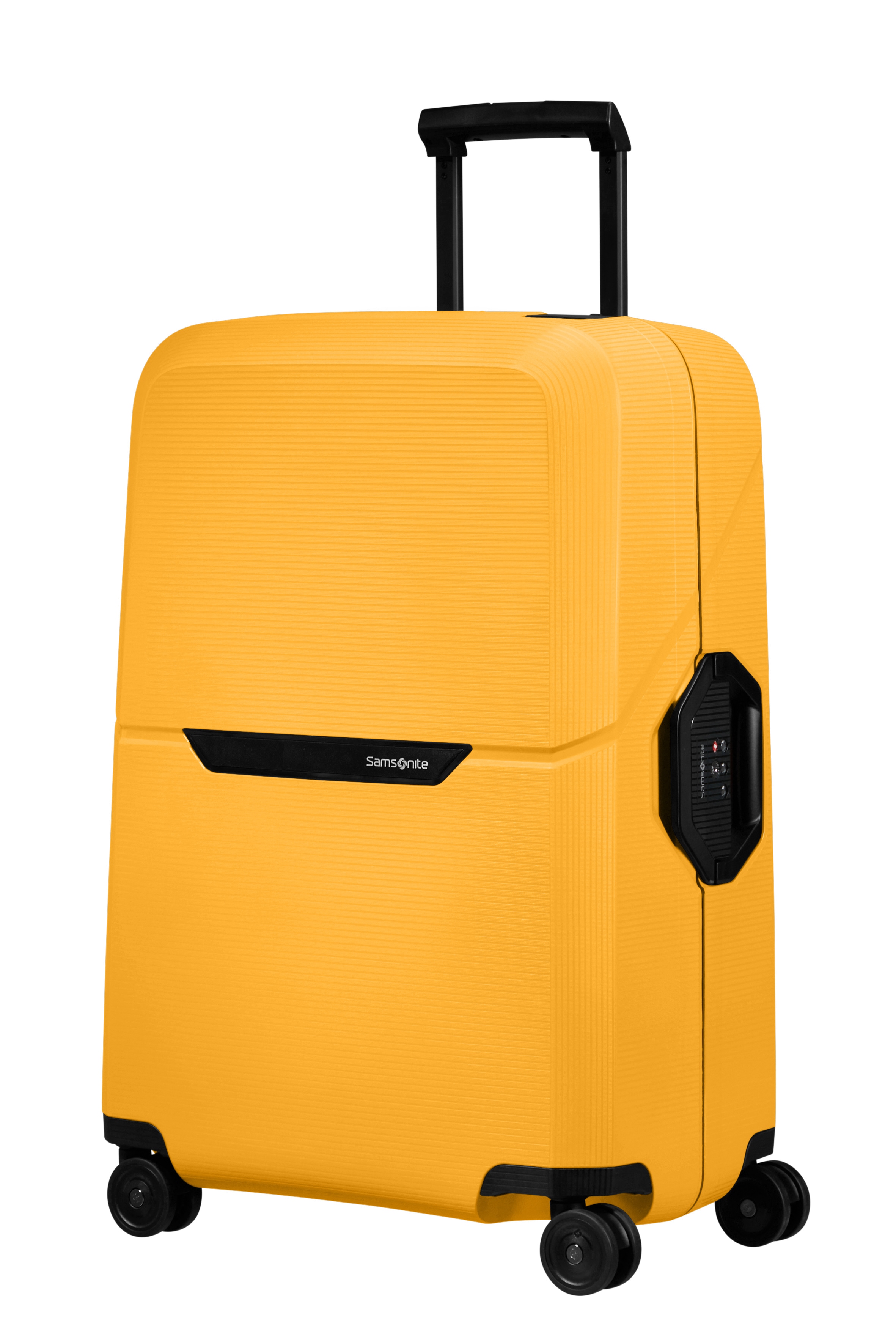 Samsonite Hartschalen-Trolley "MAGNUM, verschiedene Größen und Farben" 82 l 4 Rollen mit arretierbarem und versenkbarem Druckknopf-Trolleysystem