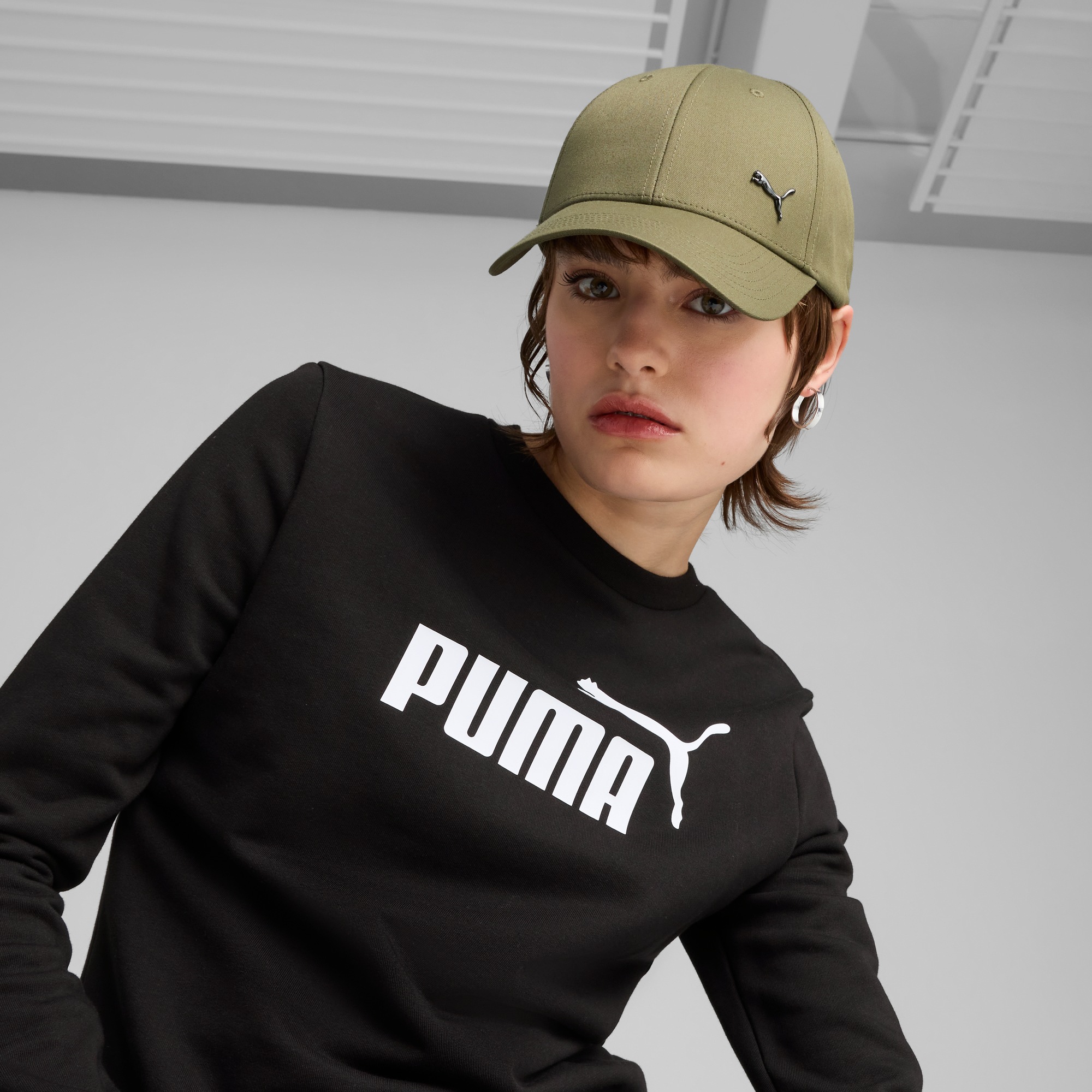 PUMA Baseball Cap "ESS METAL CAT BB CAP" mit verstellbarem Riemenverschluss günstig online kaufen