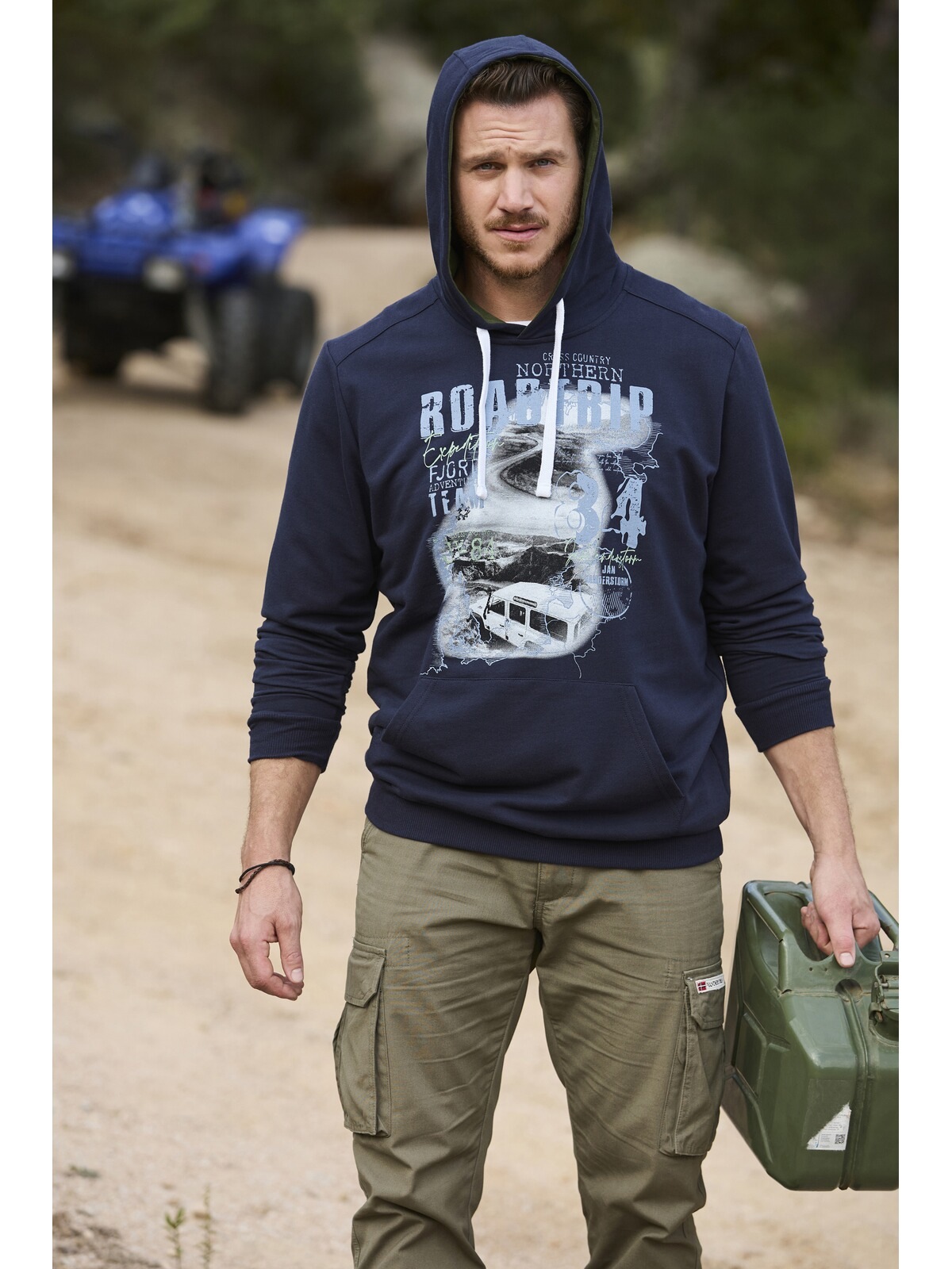 Jan Vanderstorm Kapuzensweatshirt »Sweatshirt INGOMAR«