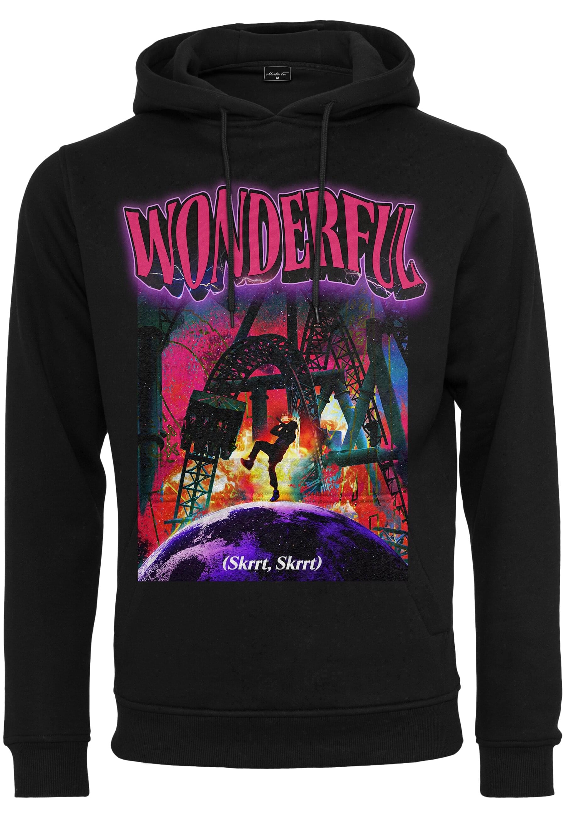 MisterTee Kapuzensweatshirt "MisterTee Herren Wonderful Hoody" 1 Stk. tlg. günstig online kaufen