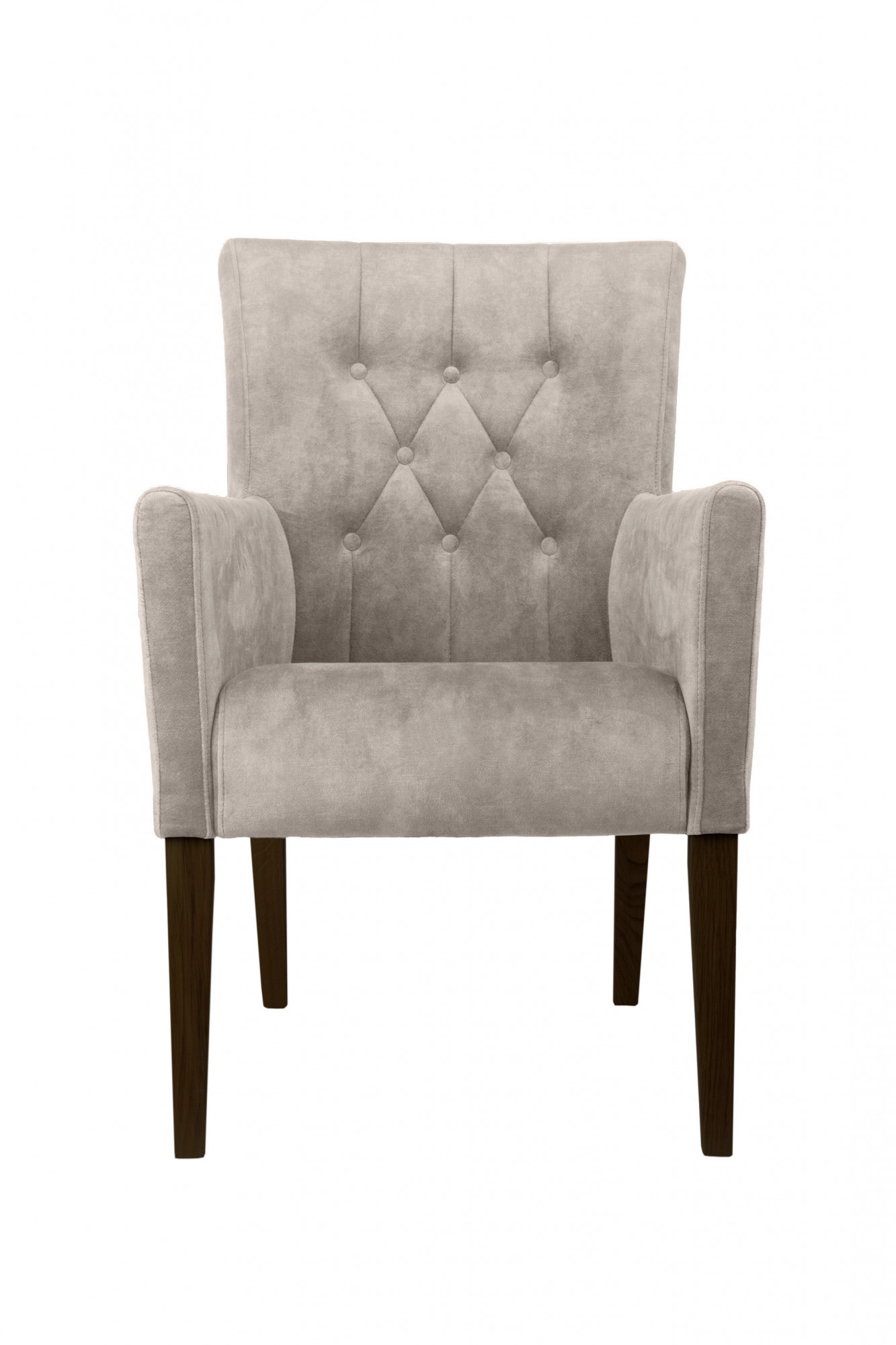 Home affaire Armlehnstuhl "Cortega Esszimmerstuhl mit Knopfheftung" () 1 St günstig online kaufen