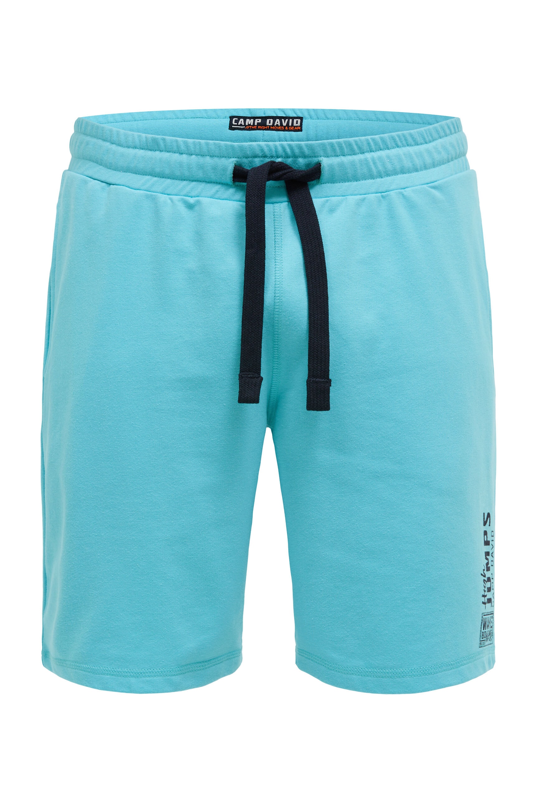 CAMP DAVID Sweatshorts  mit Elastikbund & seitlichen Taschen