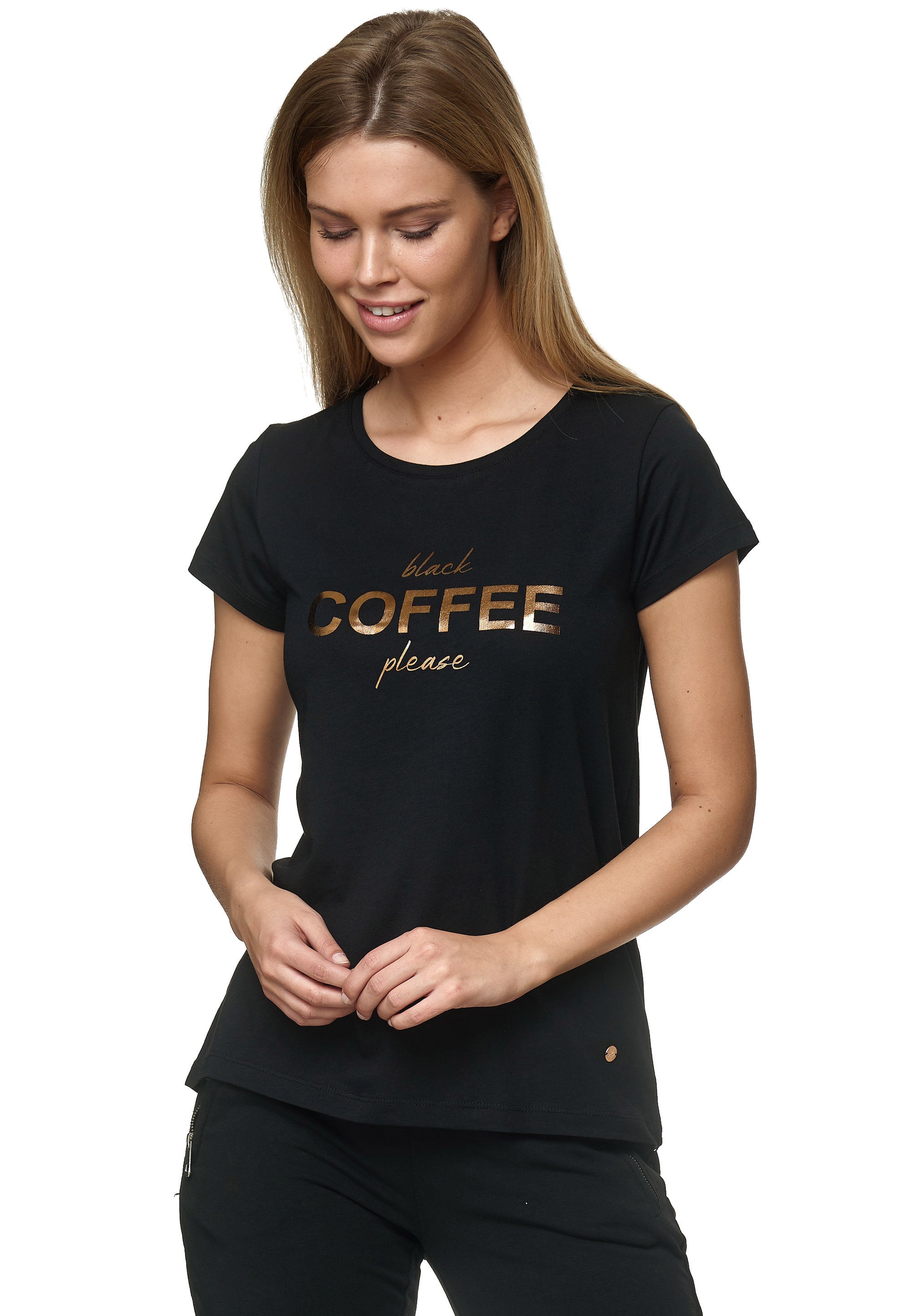Black Friday Decay T-Shirt, mit Printmotiv glänzendem | BAUR