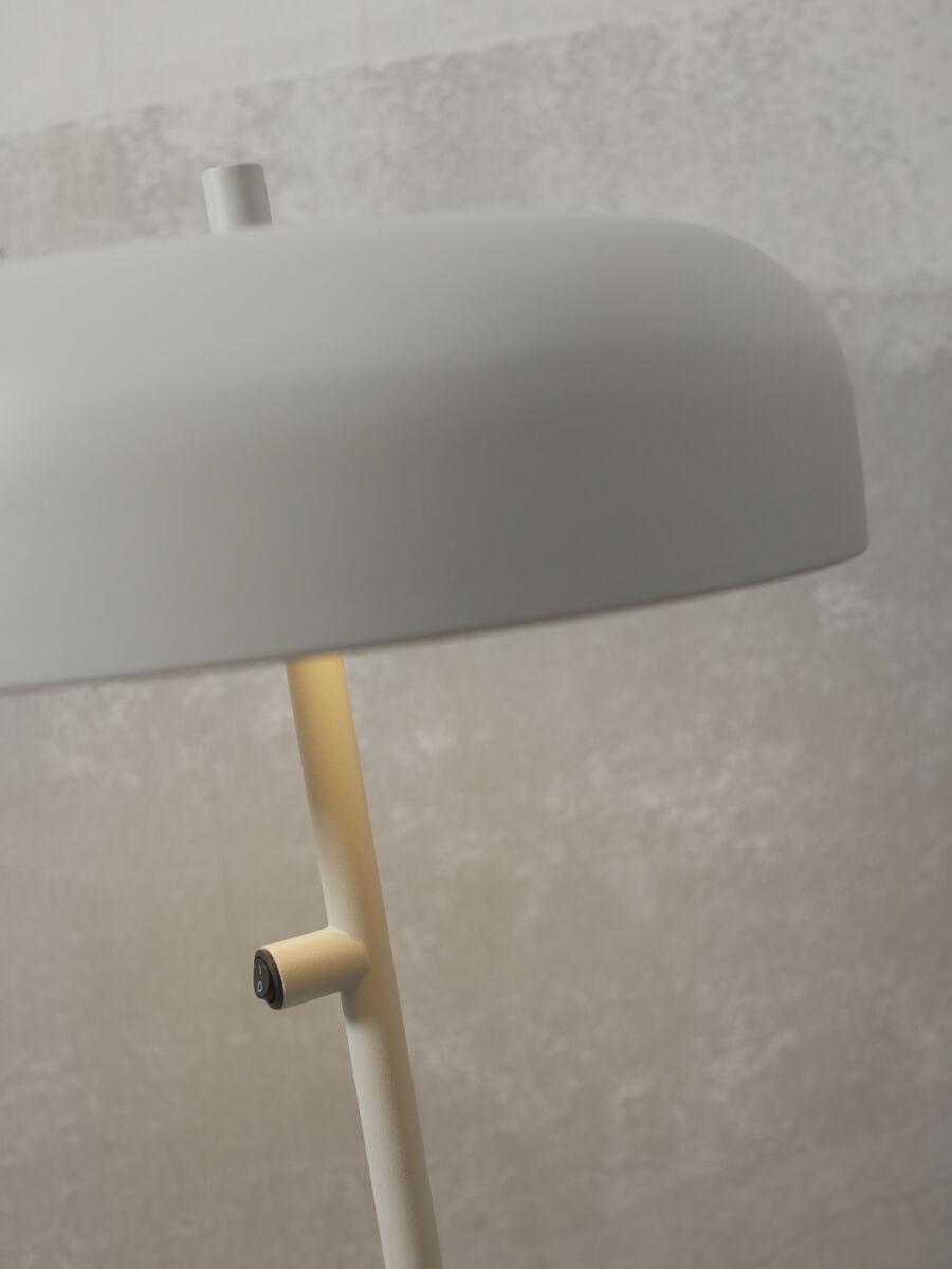 it's About RoMi Tischleuchte »PORTO«, 2 flammig, Leuchtmittel E27 | LED wechselbar, Gutes leselicht
