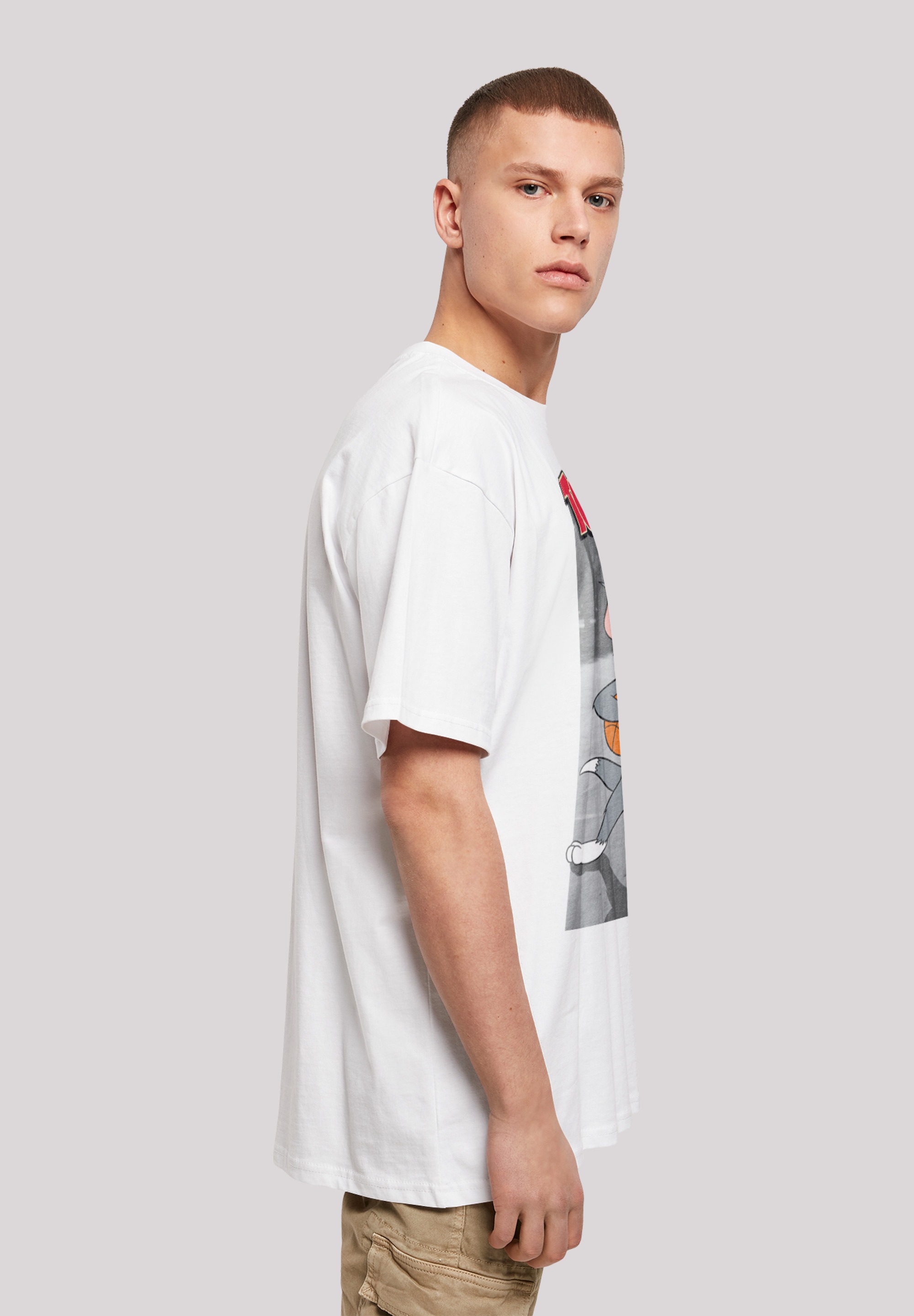 F4NT4STIC T-Shirt »Tom und Jerry Basketball Buddies«, Print
