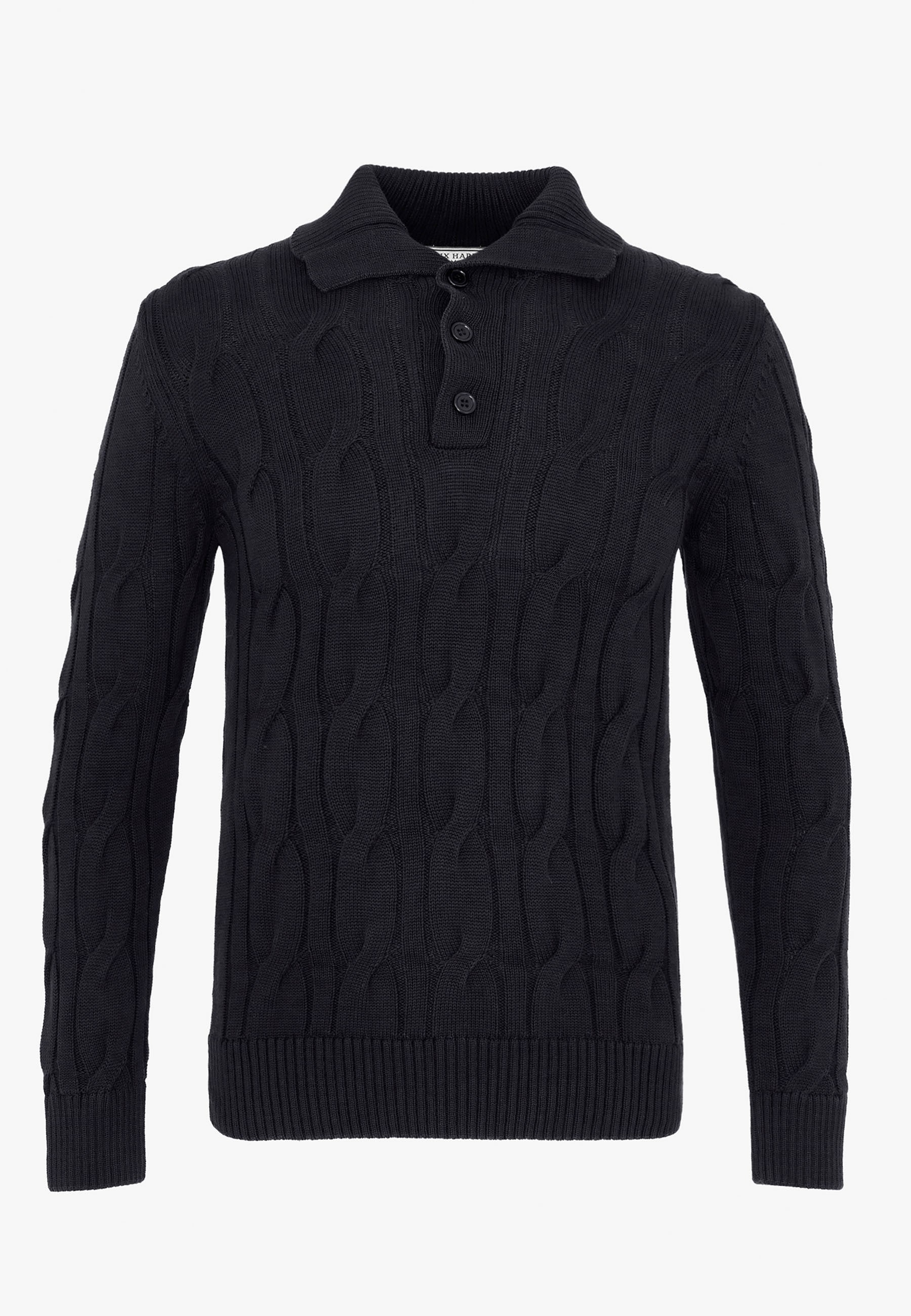 Felix Hardy Polokragenpullover »Pullover mit Polo-Kragen«
