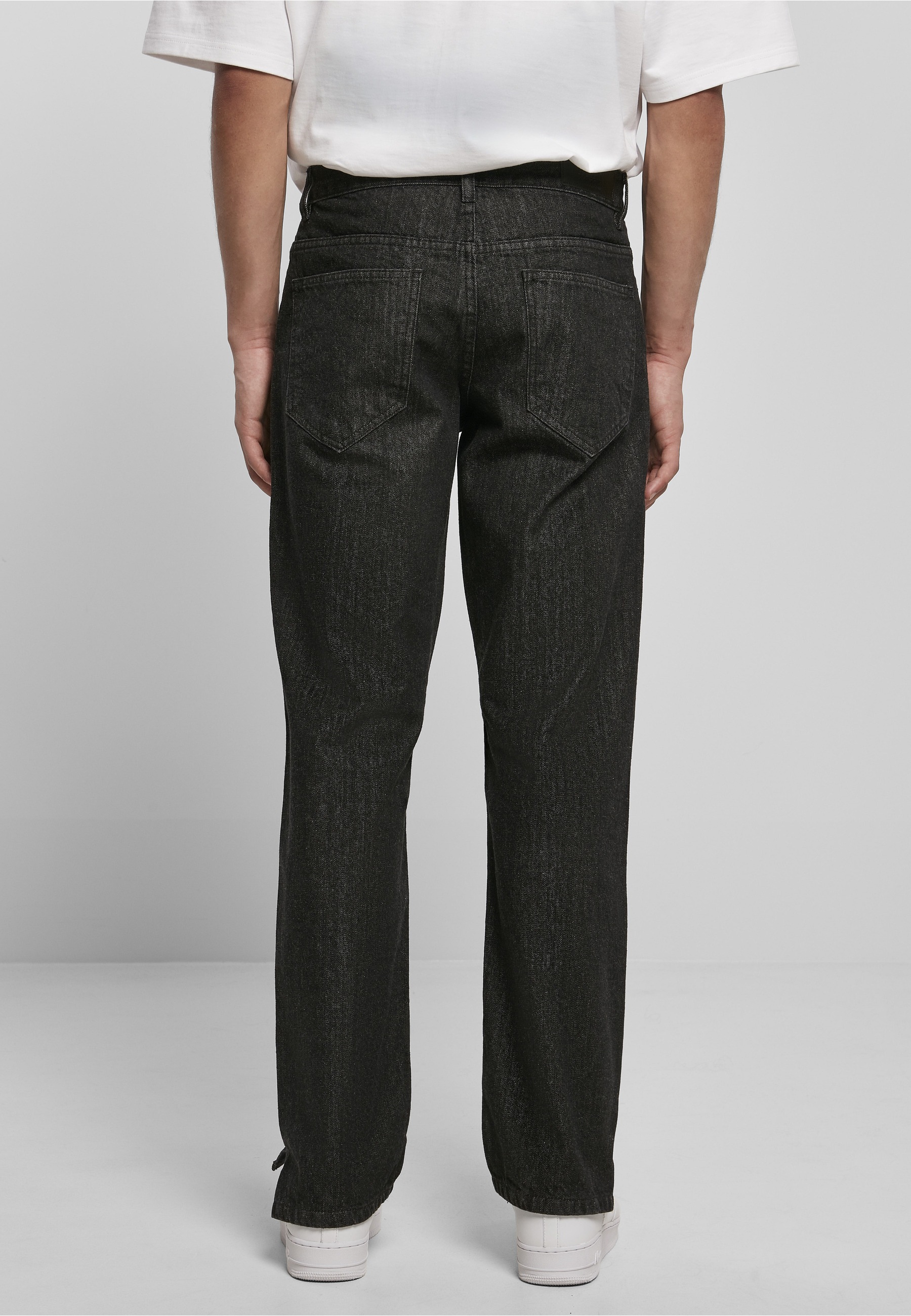 URBAN CLASSICS Bequeme Jeans »Urban Classics Herren Straight Slit Jeans« 1 Stk.