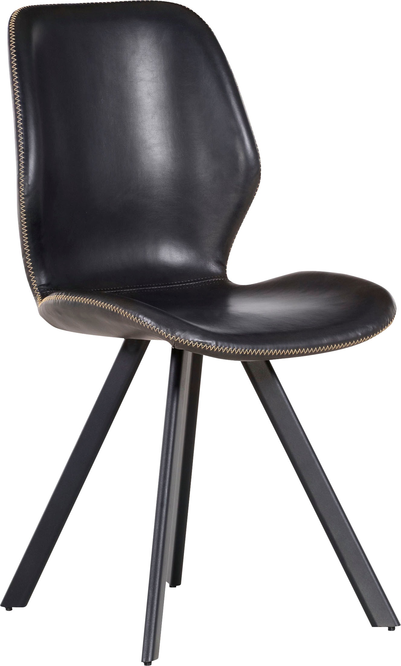 Gutmann Factory Esszimmerstuhl "Chill" (Set) 2 Stk.mit markanter Zick-Zack- günstig online kaufen