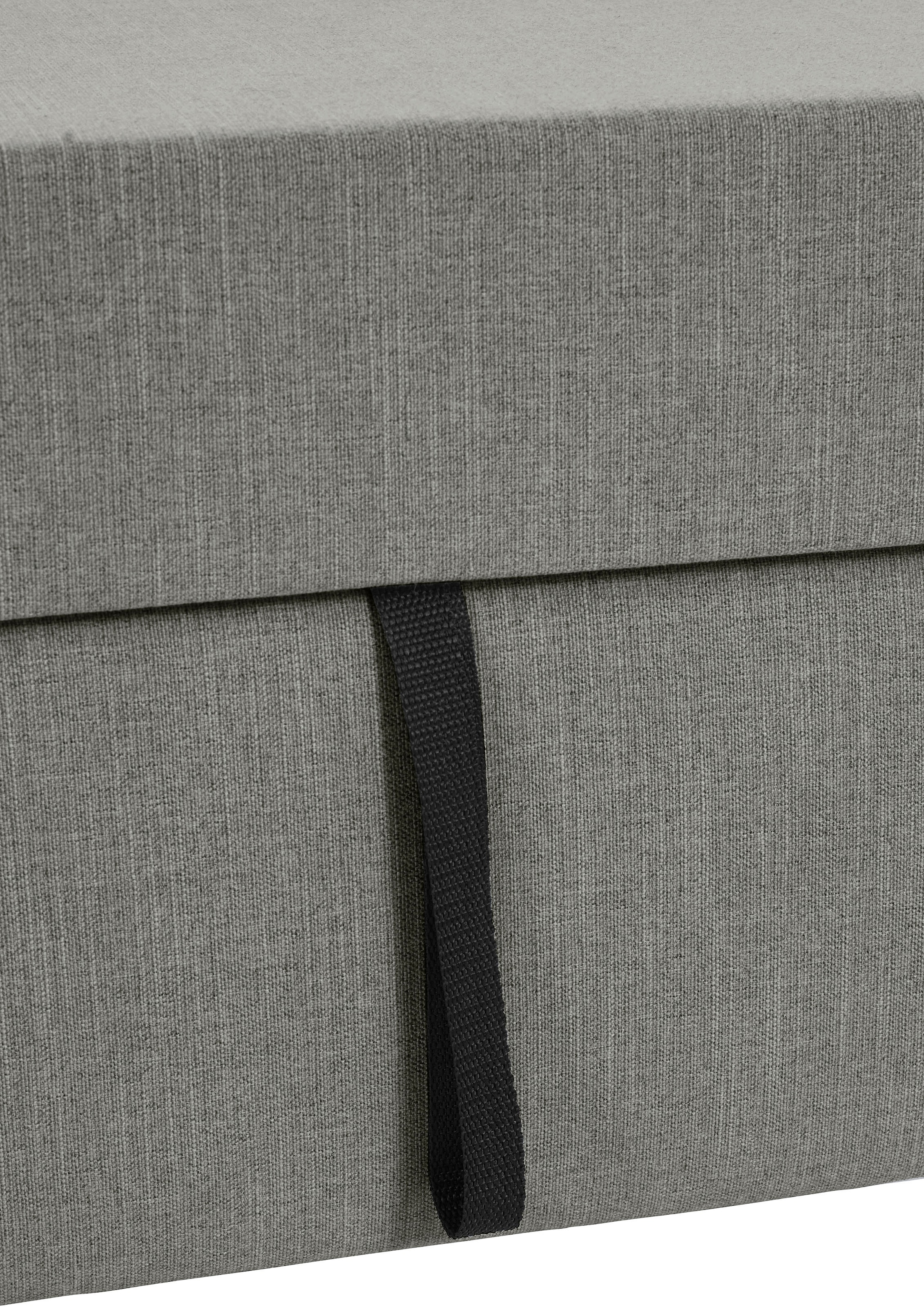 OTTO products Wohnlandschaft »Grazzo U-Form«, hochwertige Stoffe aus recyceltem Material, Steppung im Sitzbereich