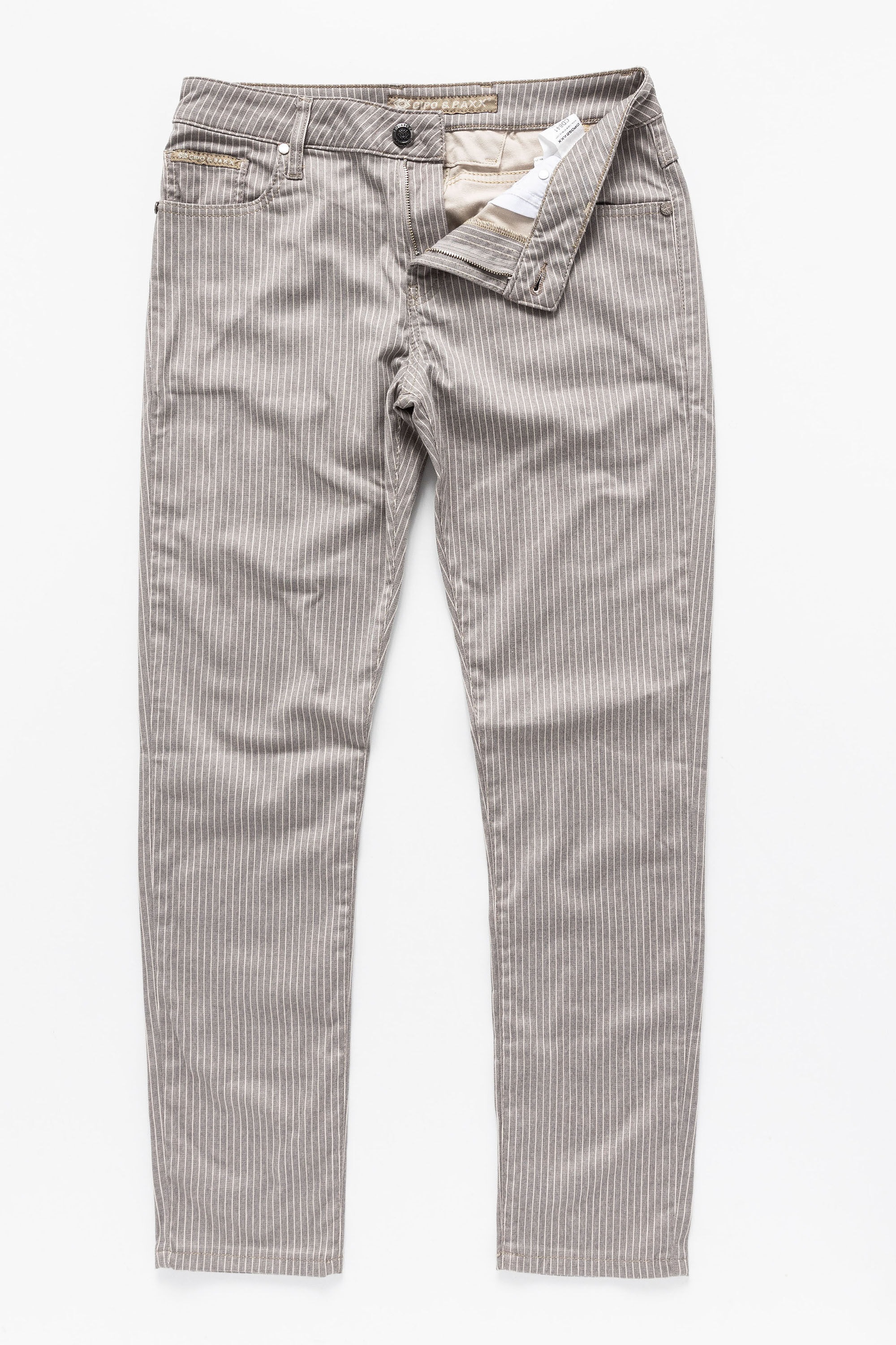 Cipo & Baxx Gerade Jeans »Hose«, im dezenten Streifen-Look