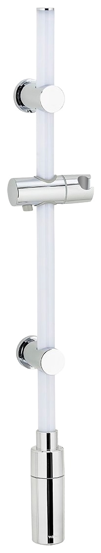 WENKO Duschstange »Brausestange mit LED Beleuchtung«, Länge: 74 cm, Warmweiß, inkl. wiederaufladbarer Einheit