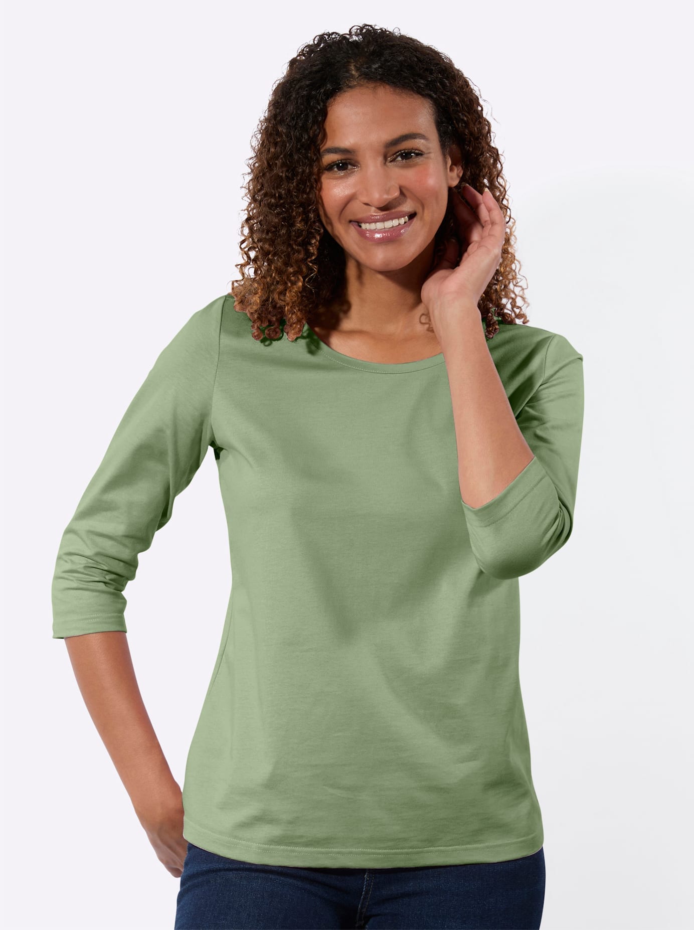 Casual Looks 3/4-Arm-Shirt "2er-Pack Shirts" 2 tlg. günstig online kaufen