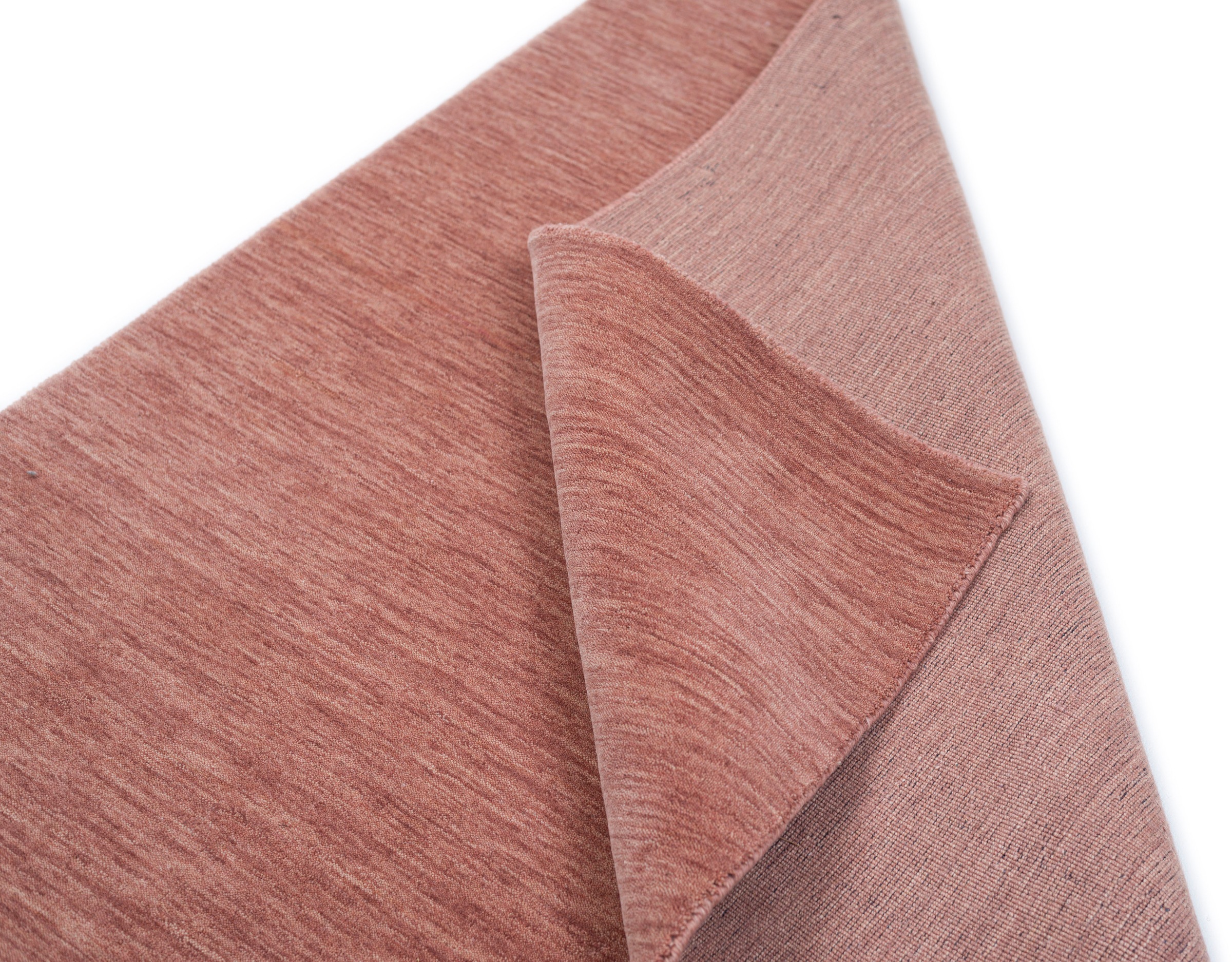 Wollteppich SANSIBAR "List", rosa (rosé), B:170cm H:13mm L:240cm, Schurwolle, Teppiche, Kurzflor, Handweb Teppich, meliert, reine Wolle, handgewebt 3