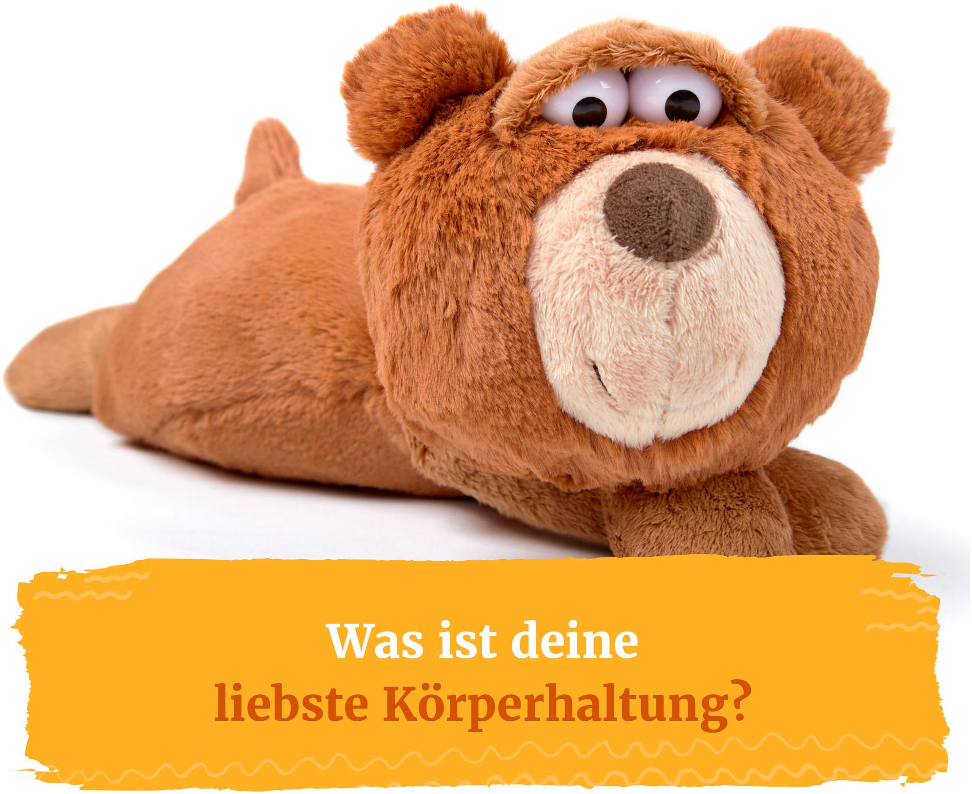 Sigikid Kuscheltier »Bär Sweety, 31 cm«, mit verstellbarer Mimikfalte