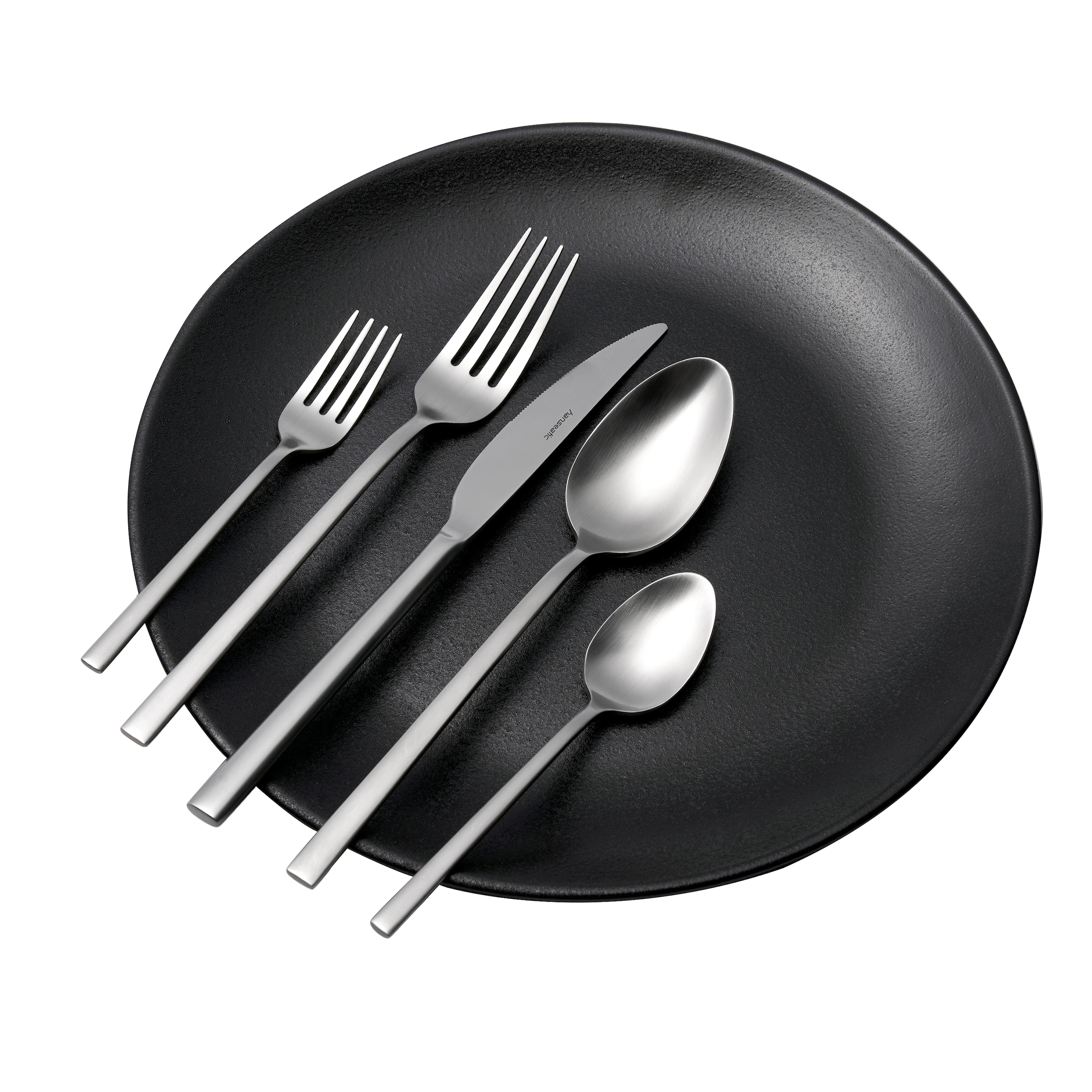 Hanseatic Besteck-Set »SMART, in matter Optik«, (Set, 30 tlg.), leichtes und minimalistisches Design