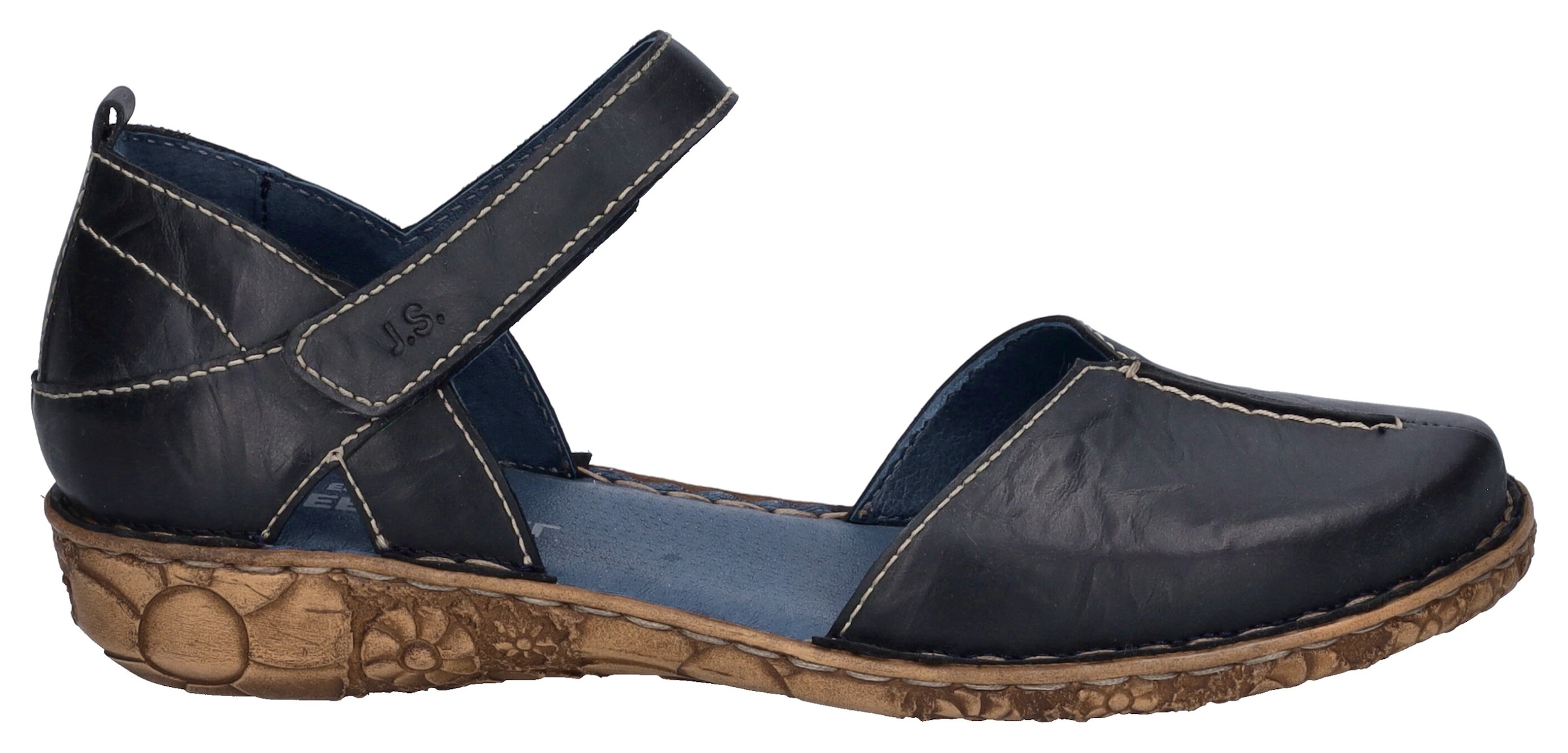 Josef Seibel Riemchenballerina »ROSALIE 42«, Sandale, Spangenschuh, Komfortschuh mit Klettverschluss