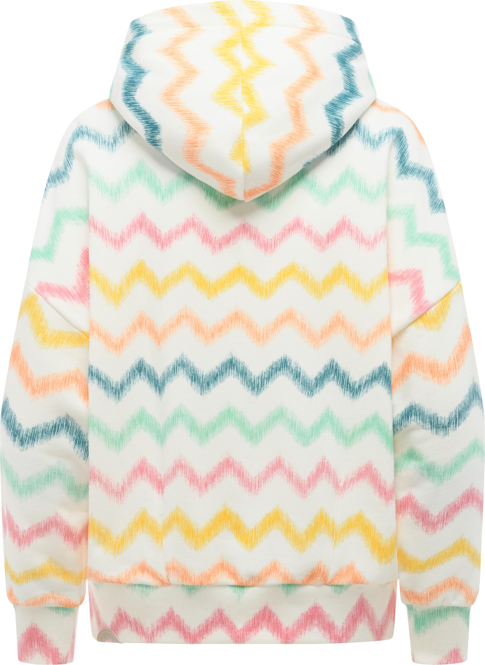 Thumbnail - Ragwear Kapuzenpullover "Pirita Print" Hoodie mit verstellbarer Kapuze