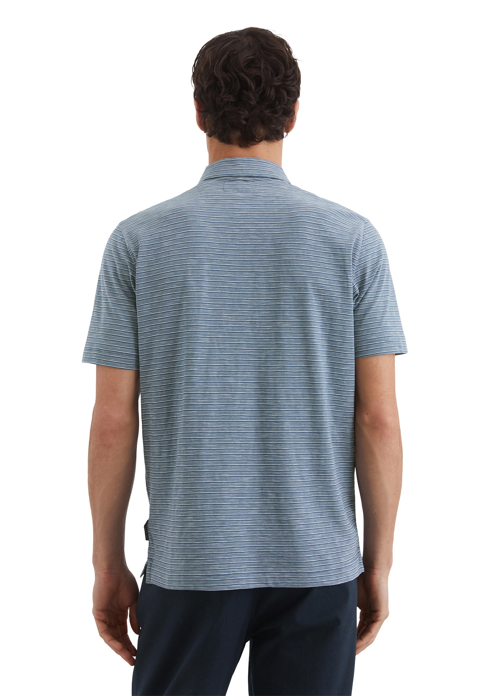 Marc O'Polo Poloshirt »aus weichem Slub-Jersey«